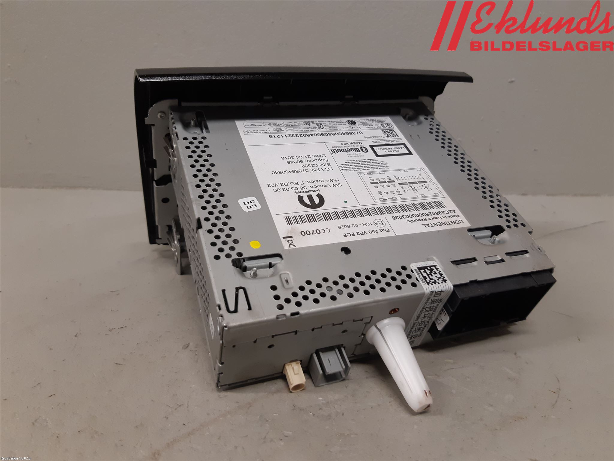 Peugeot BOXER/E-BOXER 15- Cd Radio - Multimediapanel