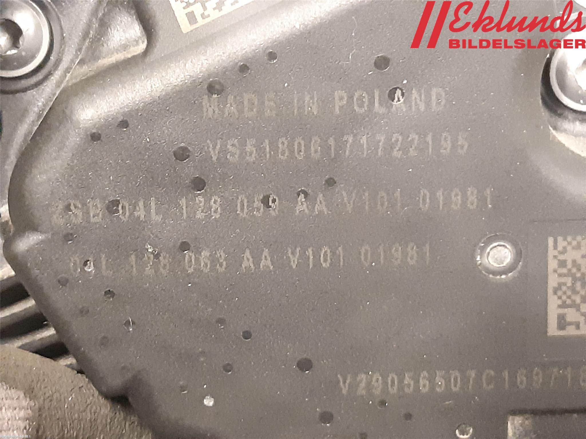 Volkswagen VW PASSAT 15-19 Injspjällhus