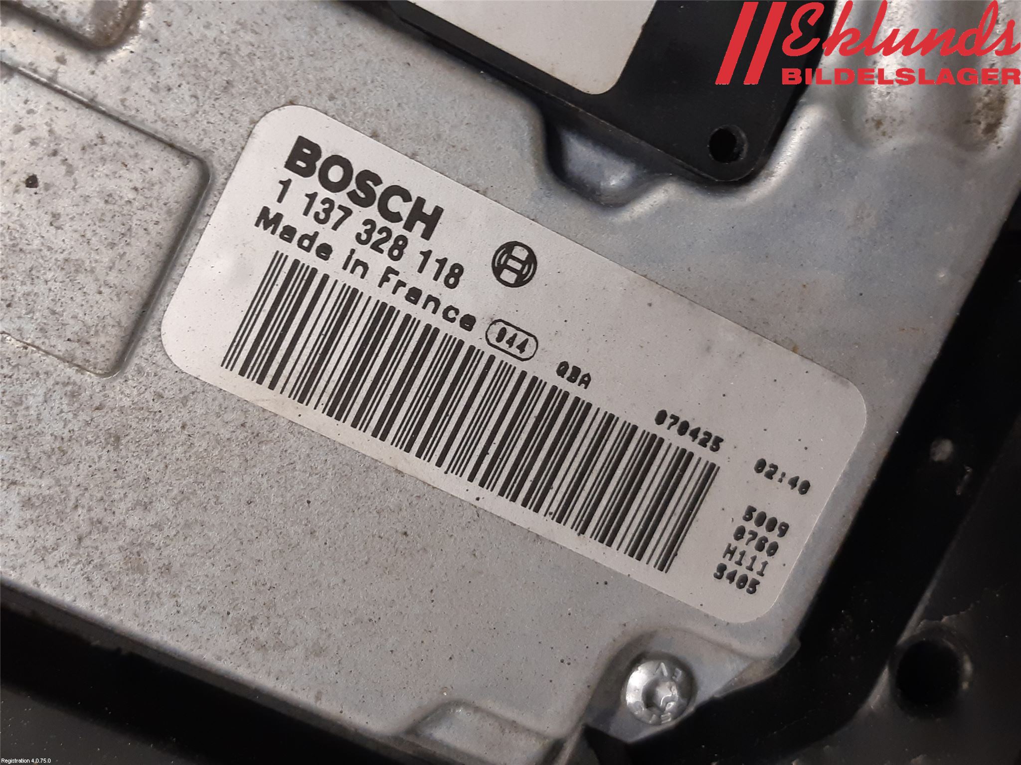 BMW 5 E60/61 Sed/Tou 02-10 Kylfläkt El