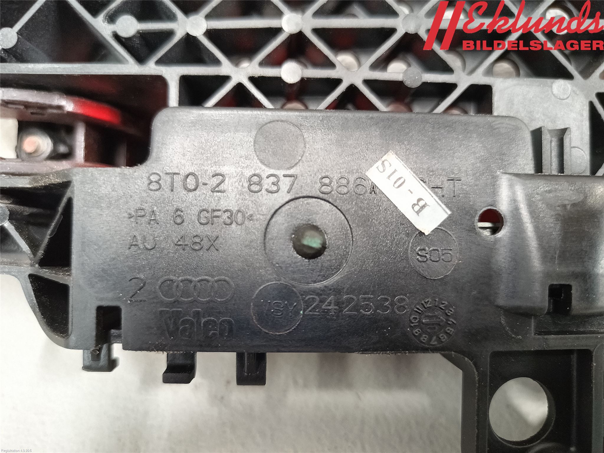 Audi A4/S4 08-11 Dörrhandtag Yttre Hö