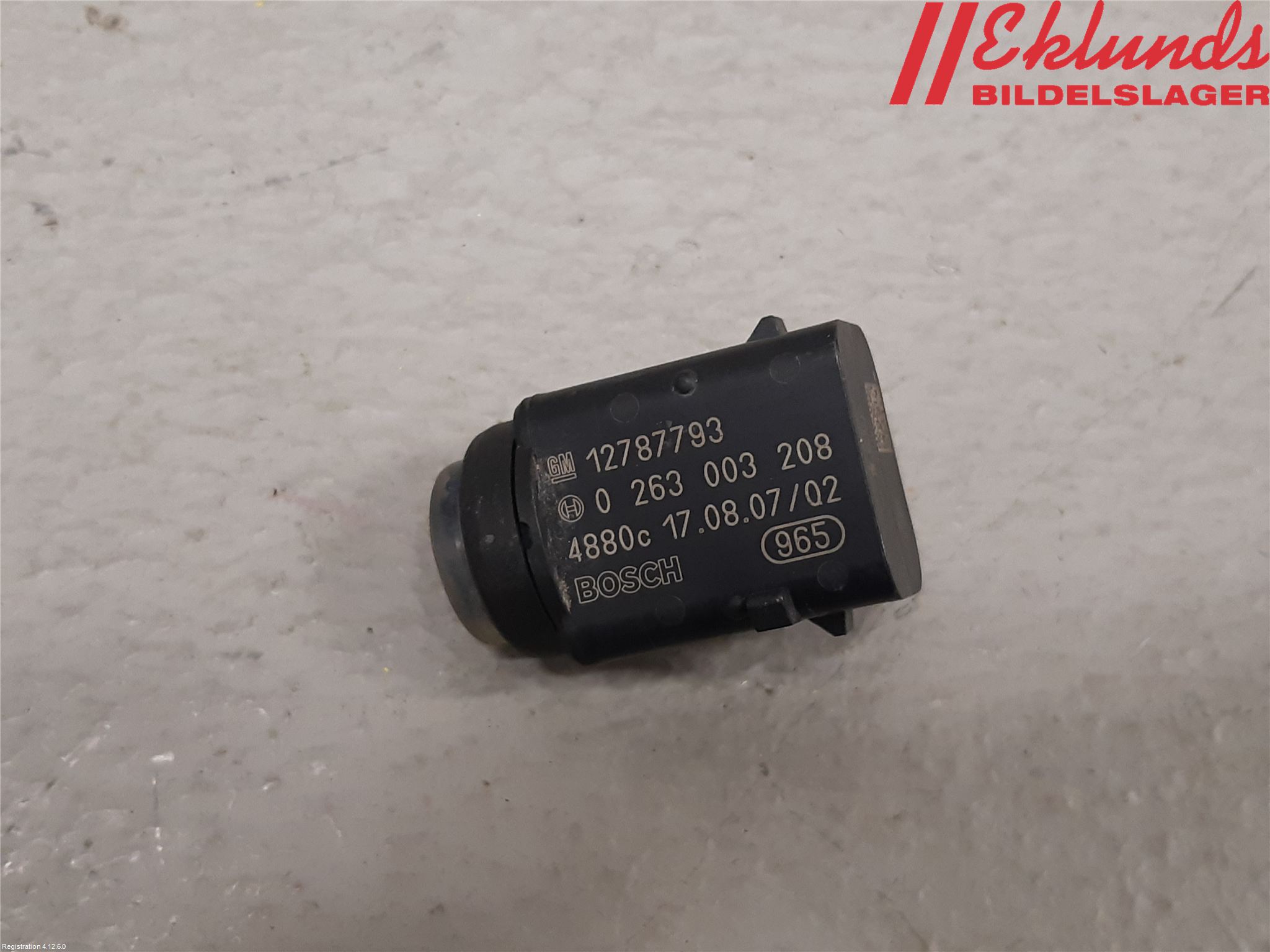 Saab 9-3 VER2/VER3 08-15 Parkeringshjälp Backsensor
