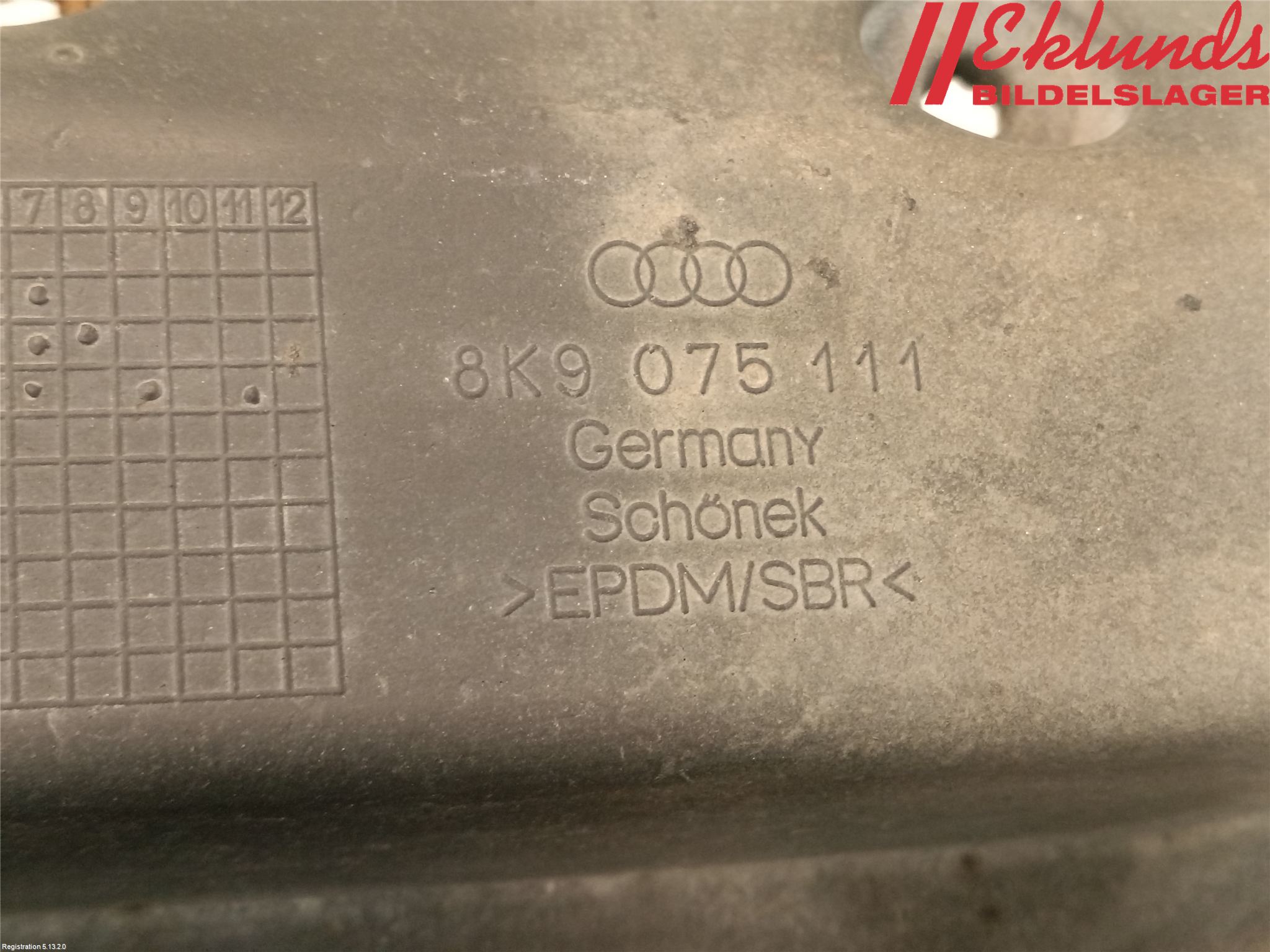 Audi A4 ALLROAD 09-16 Stänkskydd