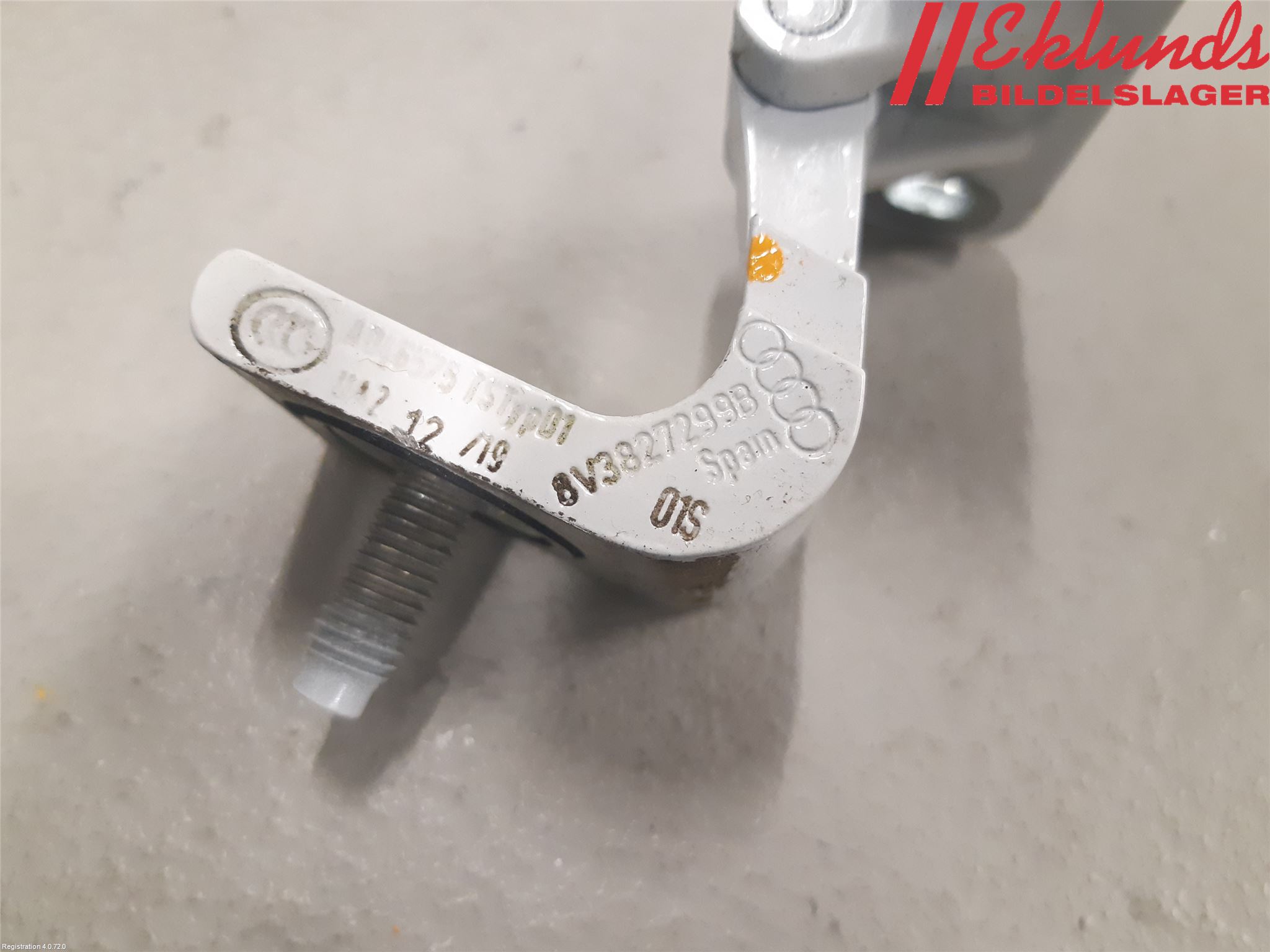 Audi A3/S3 8V 13-20 Bakluckegångjärn Hö