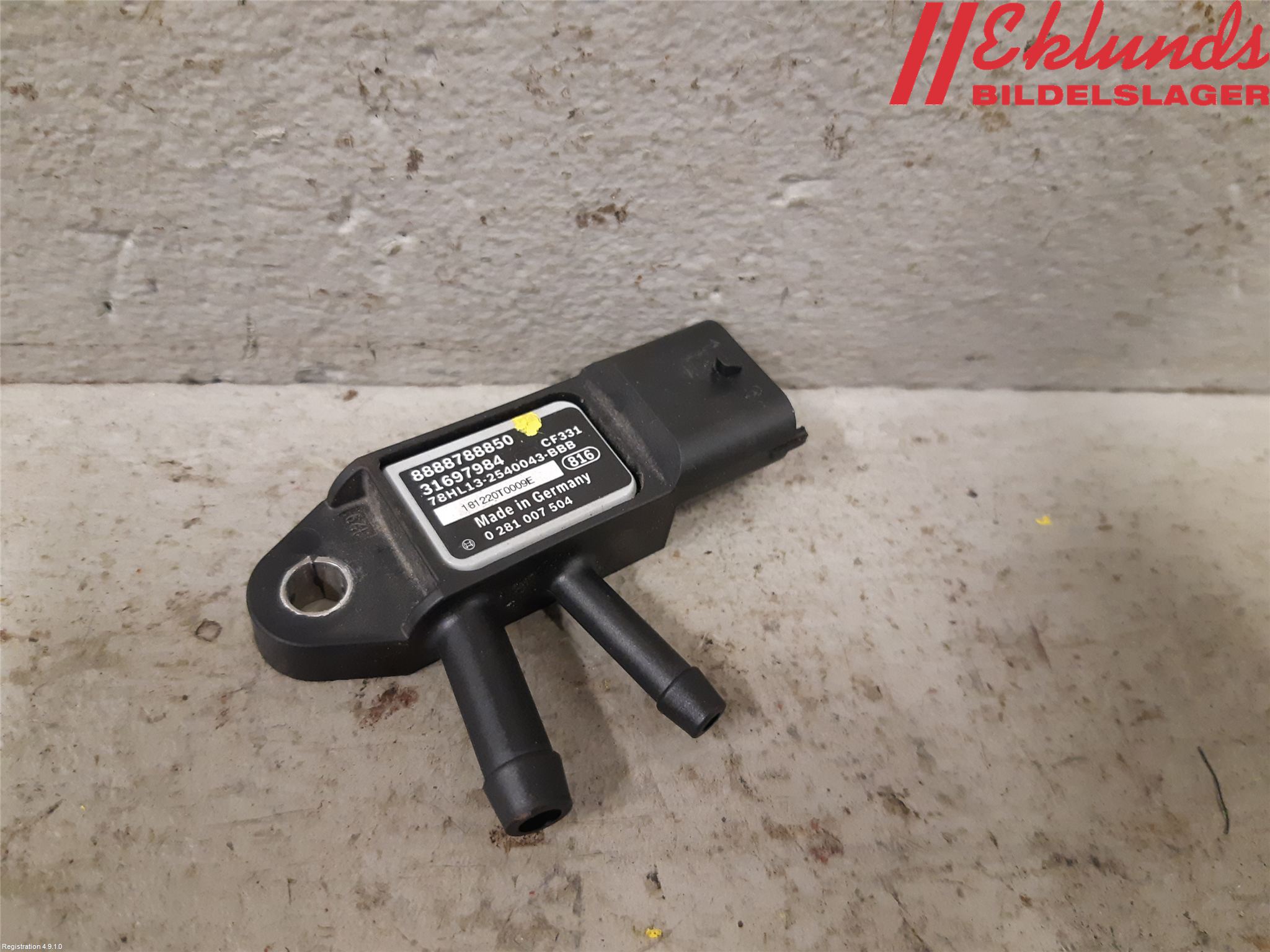 Volvo V60 19- Sensor Avgas