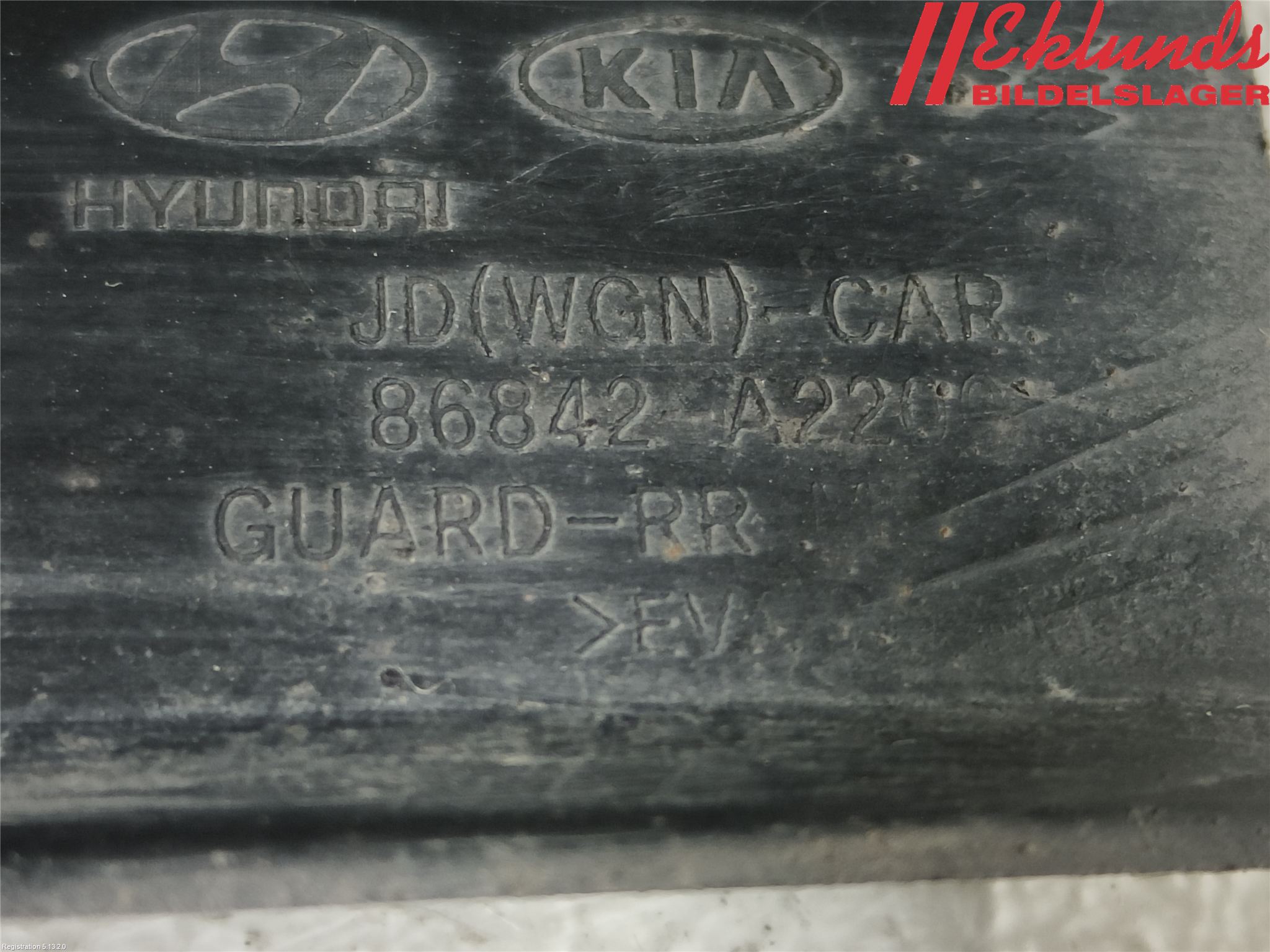 Kia CEED 12-18 Stänkskydd