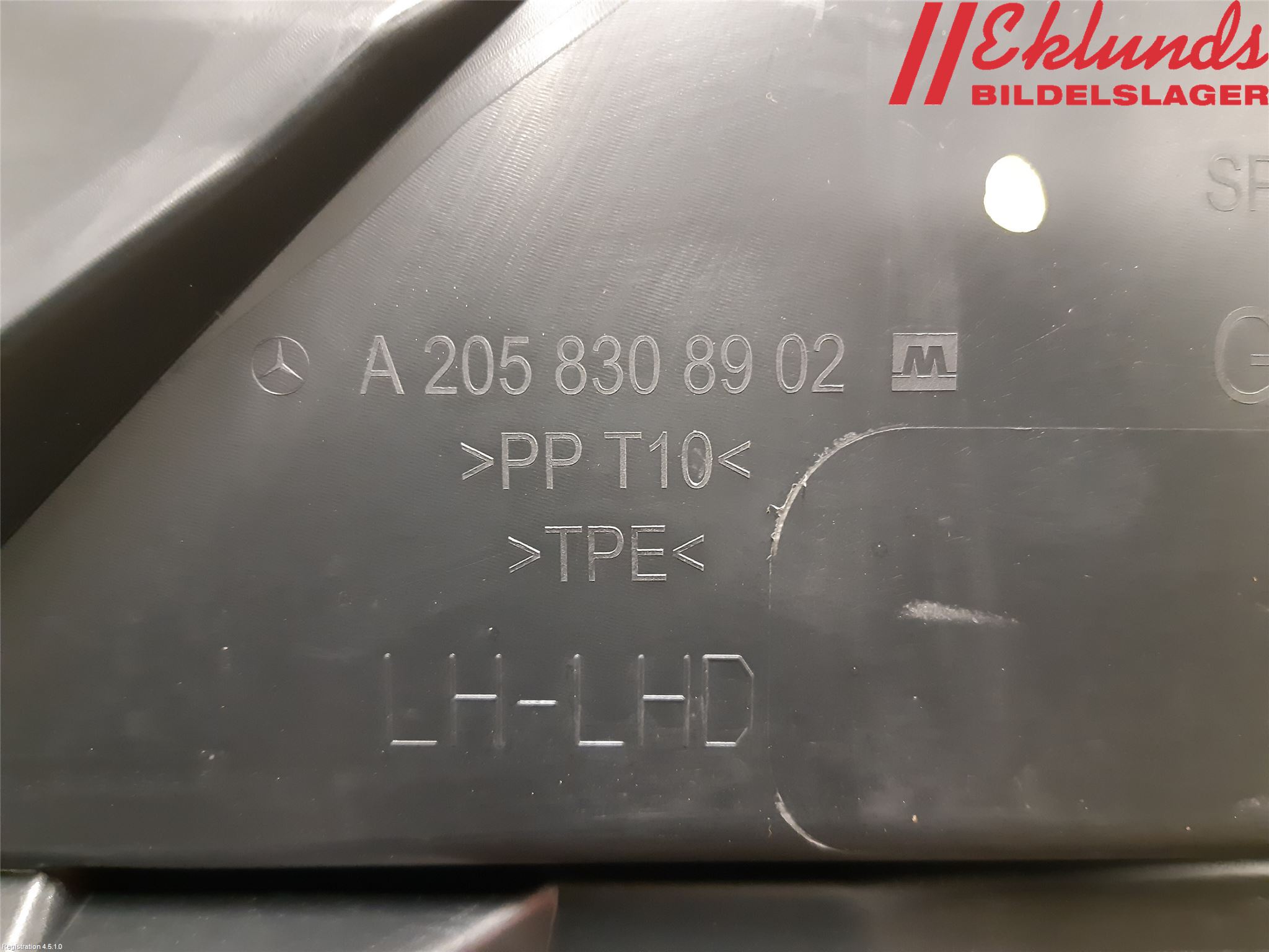 Mercedes-Benz MB C-KLASS (W205) 14-21 Torpedplåt-Torpedplast