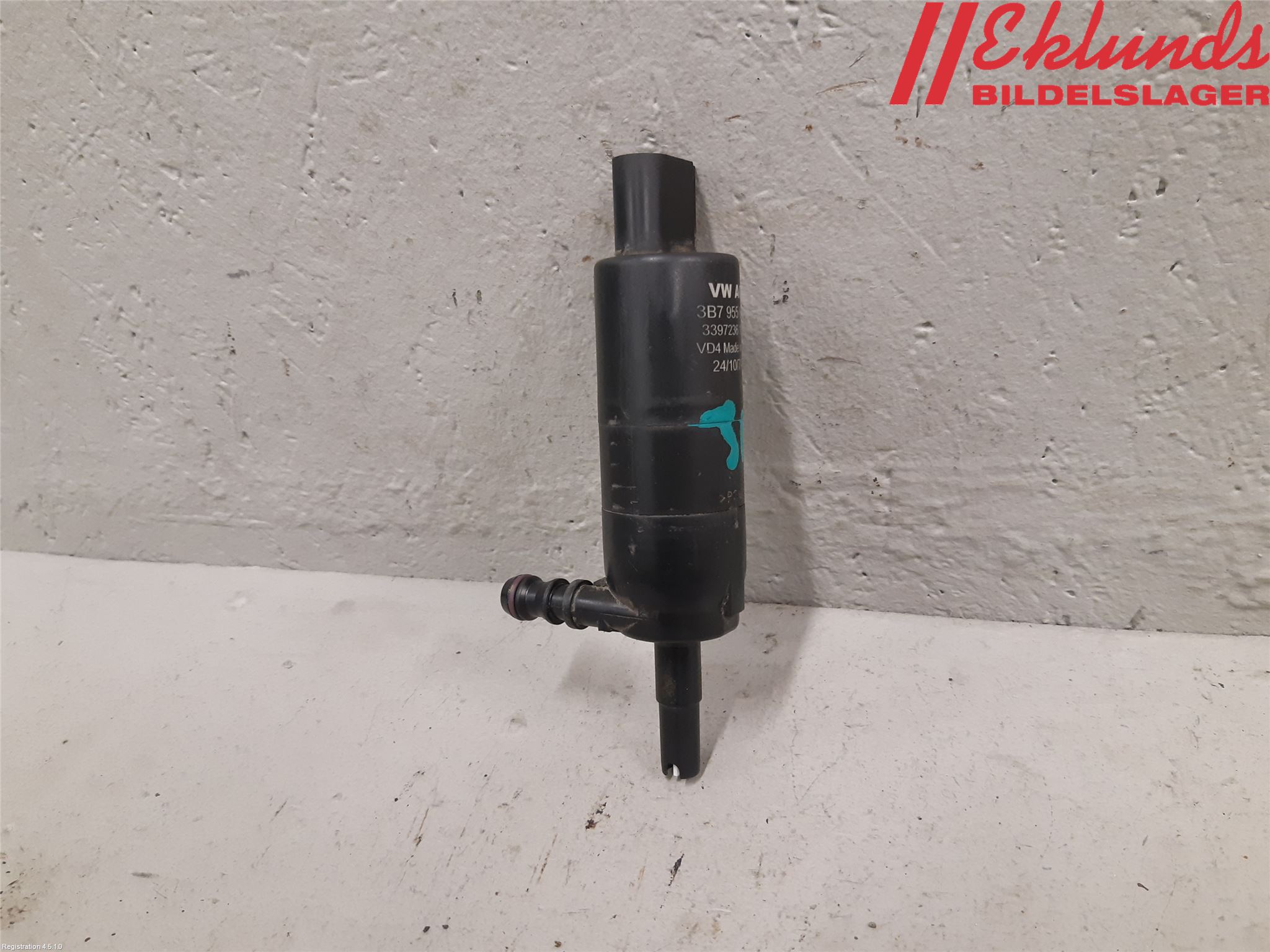 Volkswagen VW GOLF VI 09-13 Spolarpump Högtryck