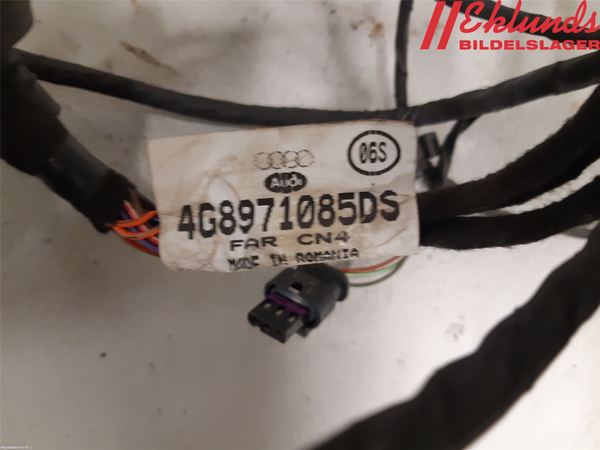 Audi A7/S7 4G 11-17 Kabelhärva