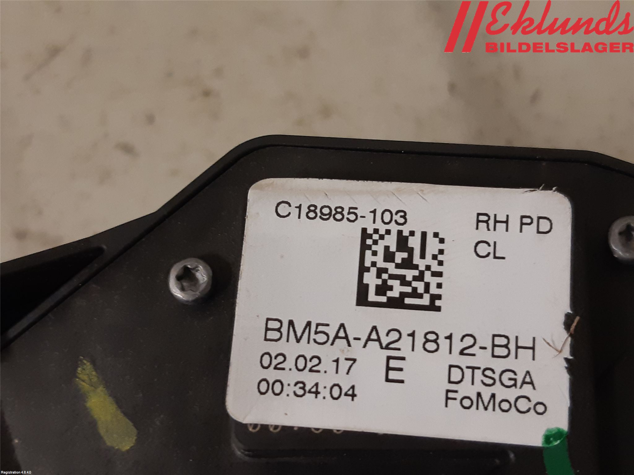Ford MONDEO 15-22 Låskista-Dörrlås