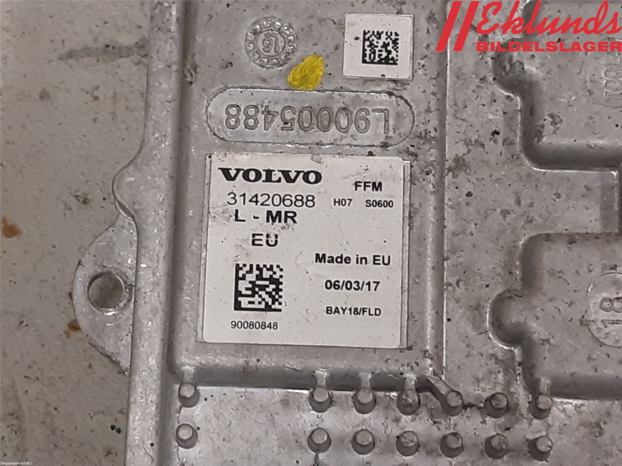 Volvo V90 17->> Styrenhet Strålkastare