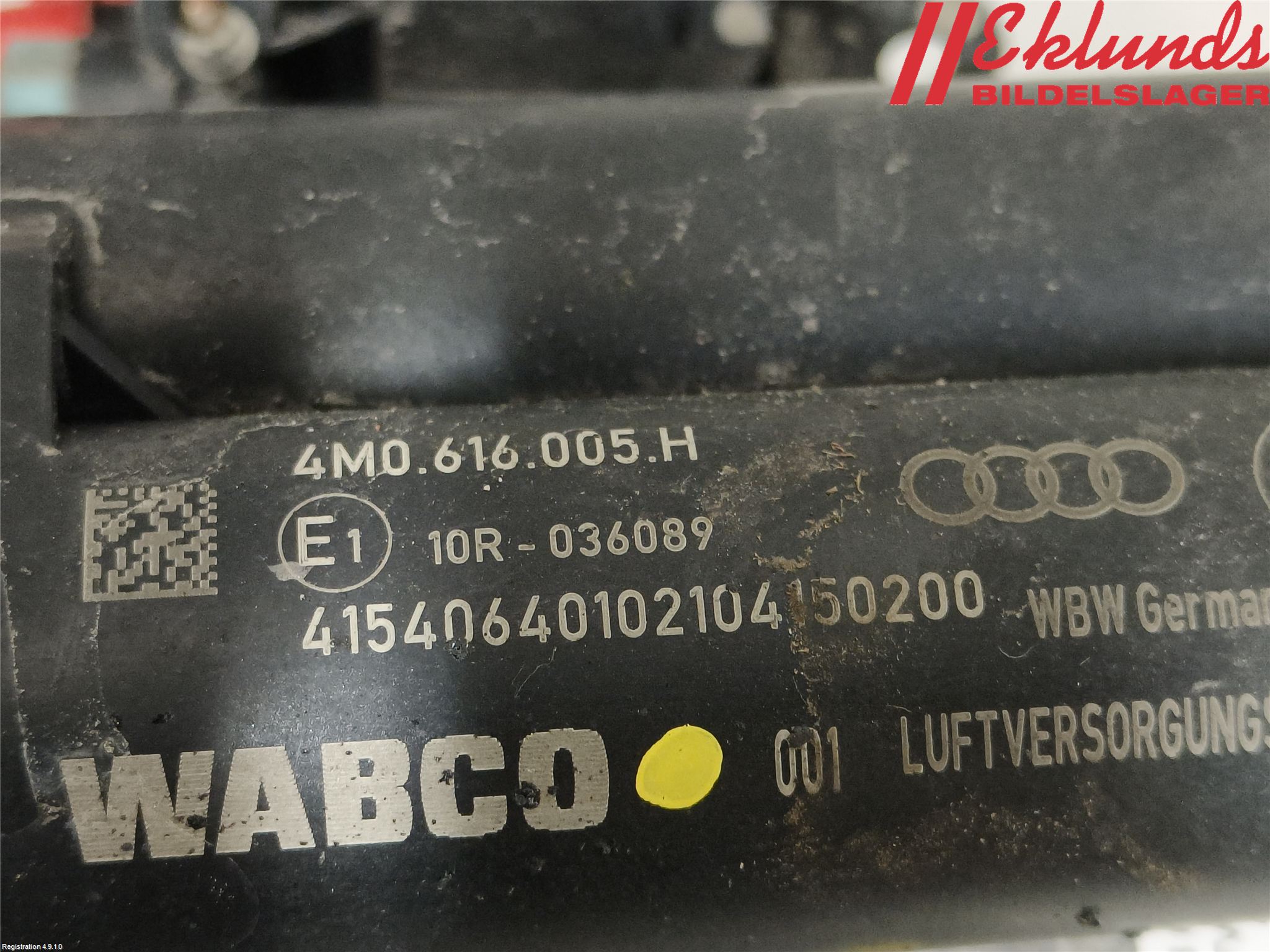 Audi Q7/SQ7 Kompressor Stöt-Fjädring