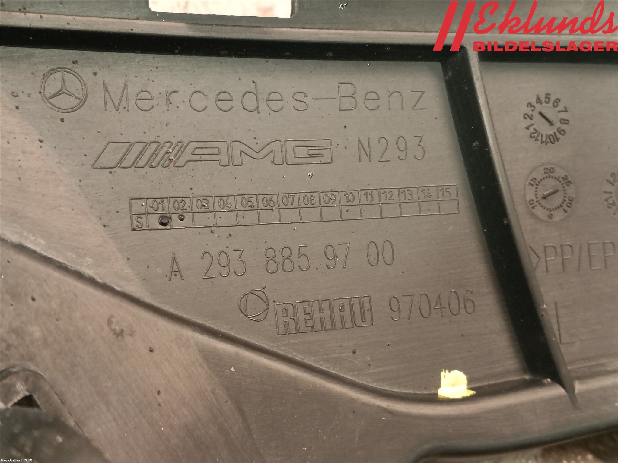 Mercedes-Benz MB EQC (N293) 20- Stötfångarfäste Fram Vä