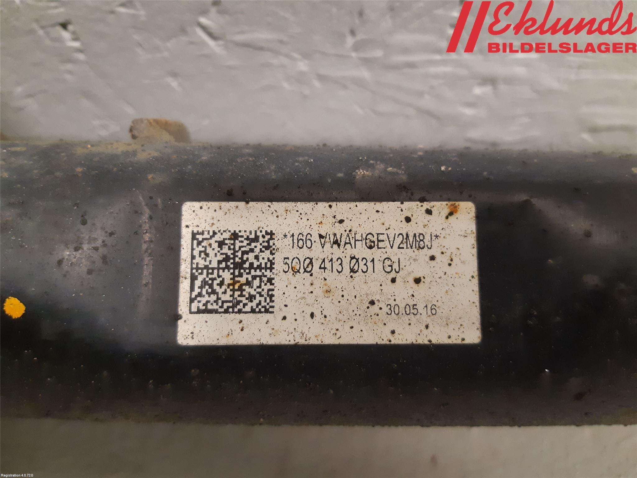 Volkswagen VW GOLF / E-GOLF VII 13-20 Fjäderben Fram Vänster