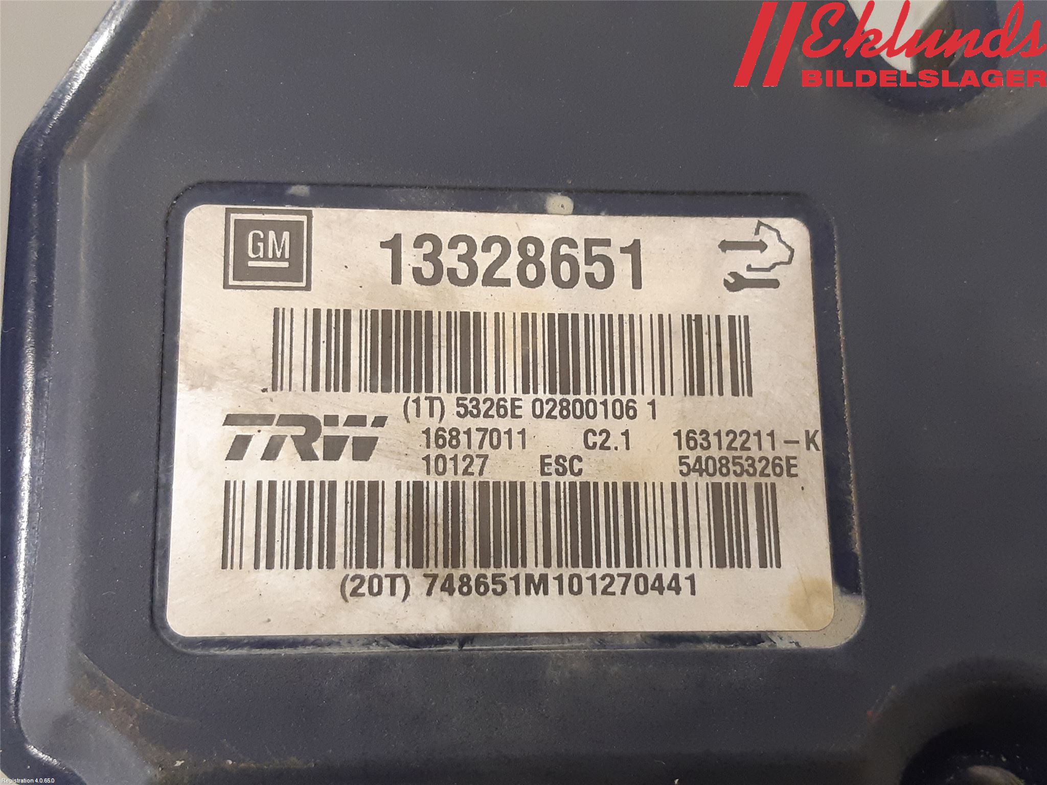 Saab 9-5 10-12 Abs Hydraulaggregat