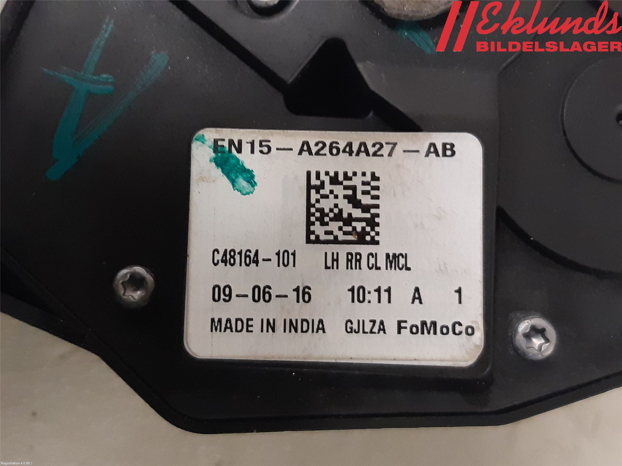 Ford ECOSPORT 17- Låskista-Dörrlås
