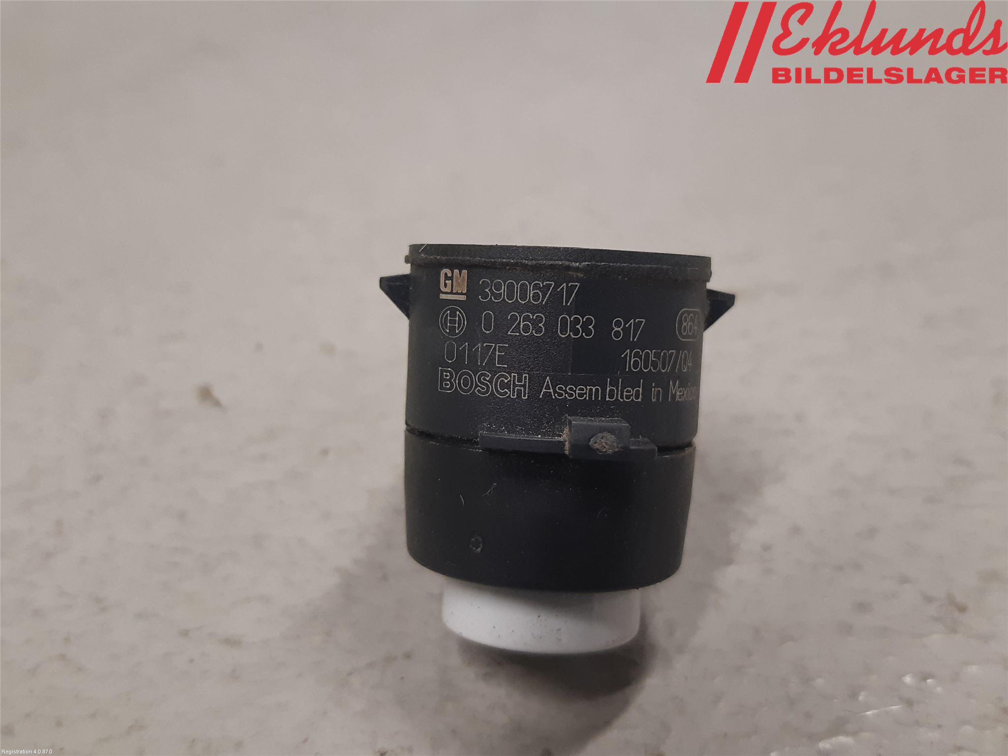 Opel INSIGNIA 09-16 Parkeringshjälp Backsensor