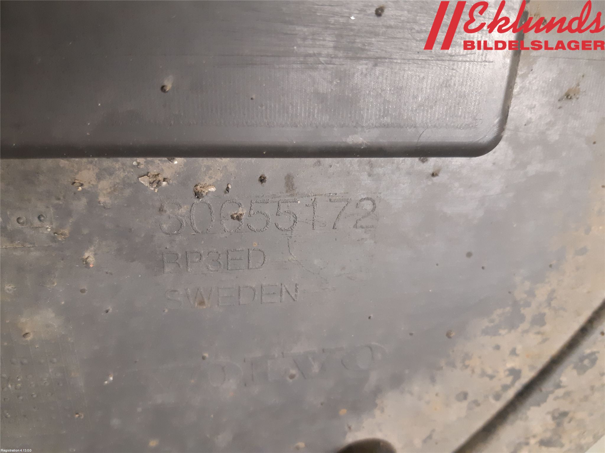 Volvo V70 08-13 Hasplåt Plåt-Plast
