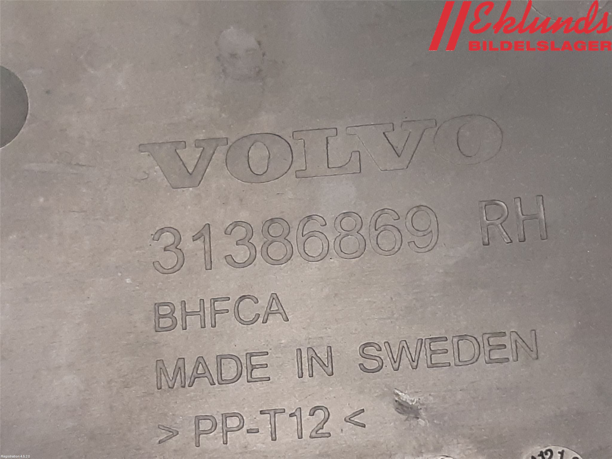 Volvo V90 17->> Täckplast Front