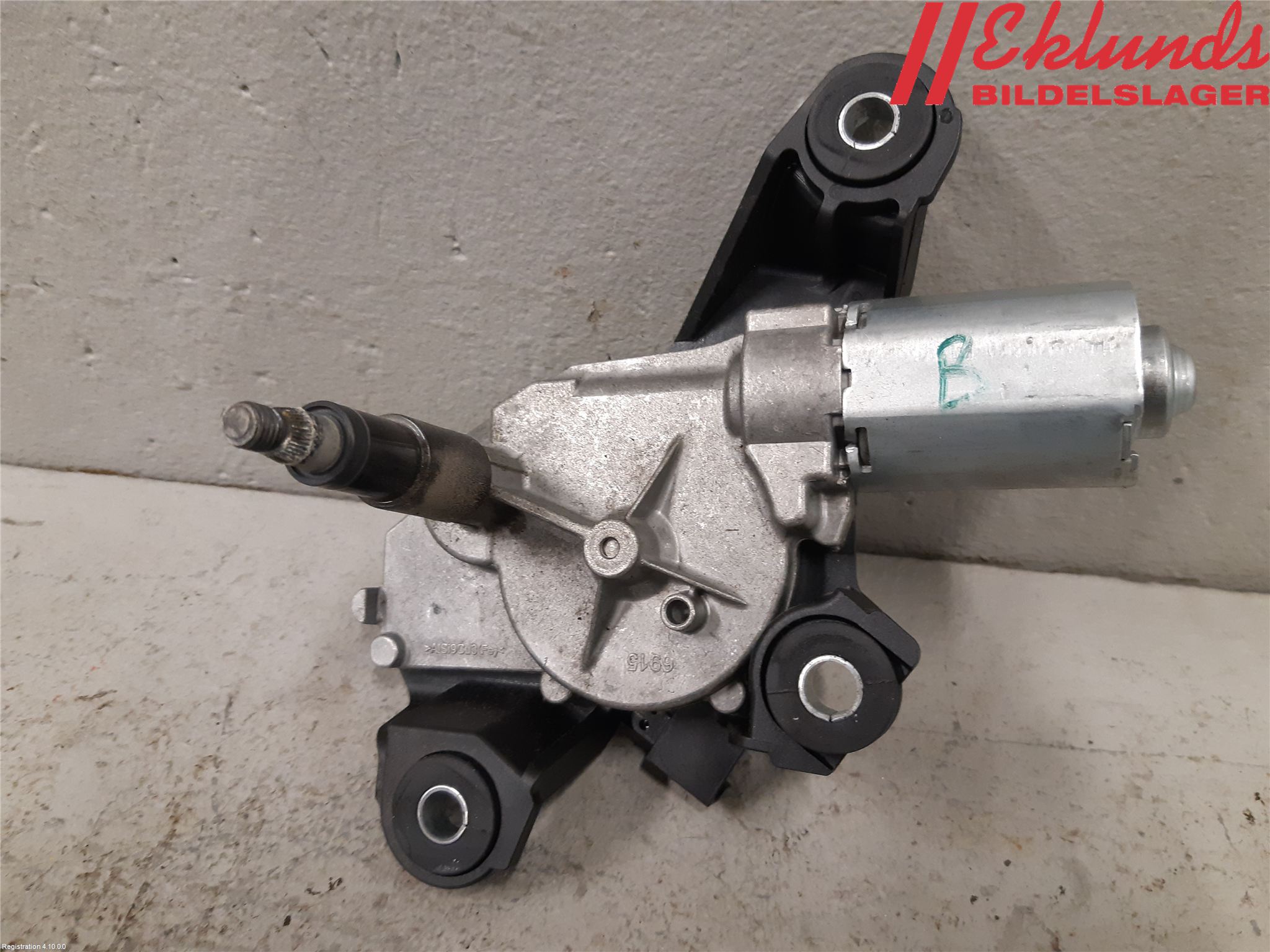 Nissan QASHQAI 10-14 Torkarmotor Baklucka