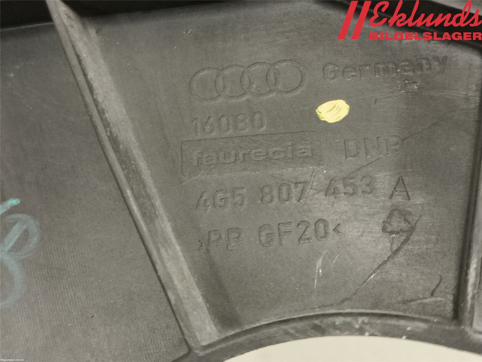 Audi A6/S6 4G 11-18 Stötfångarfäste Bak Vä