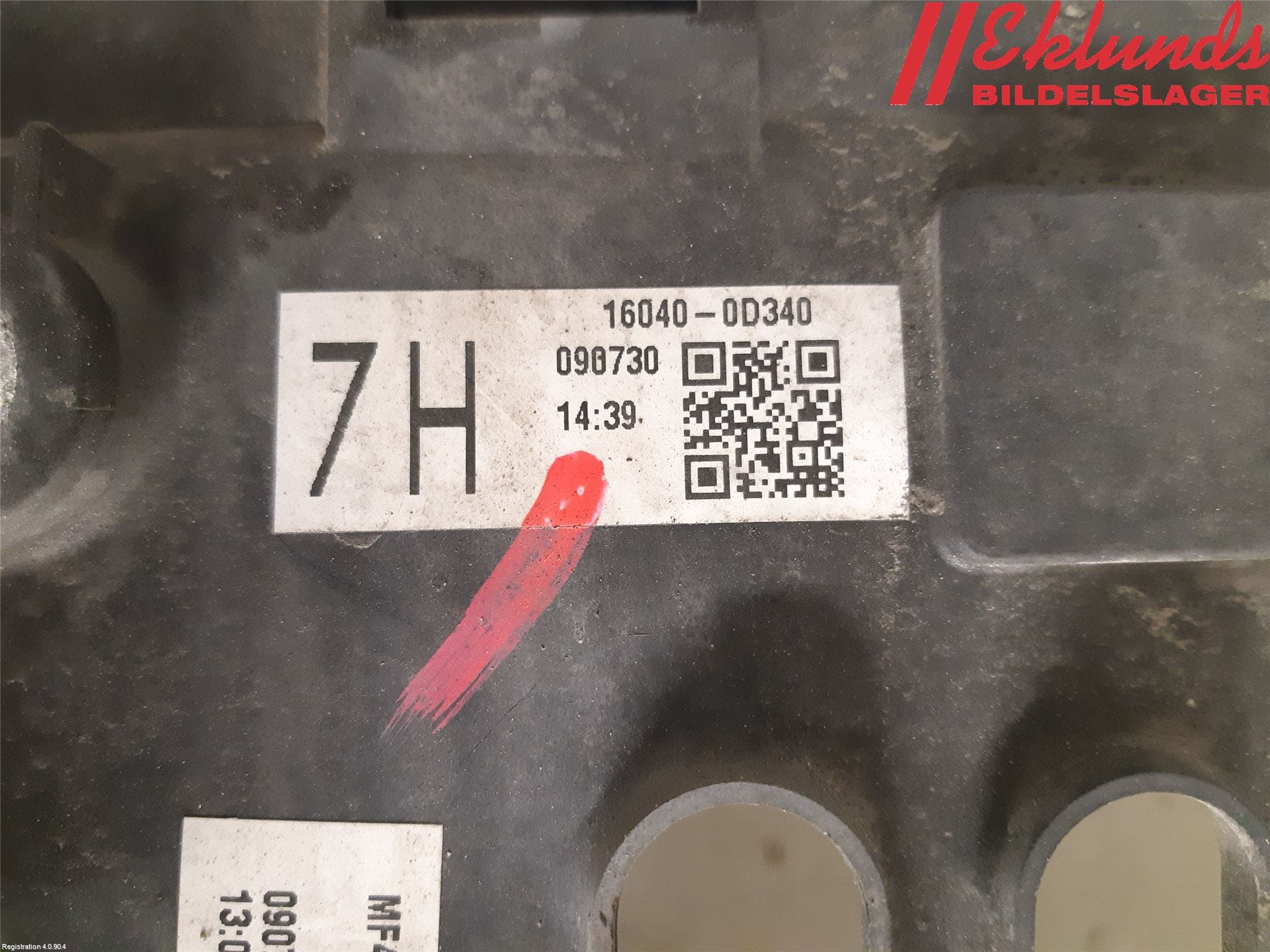 Toyota AVENSIS 09-15 Kylfläkt El