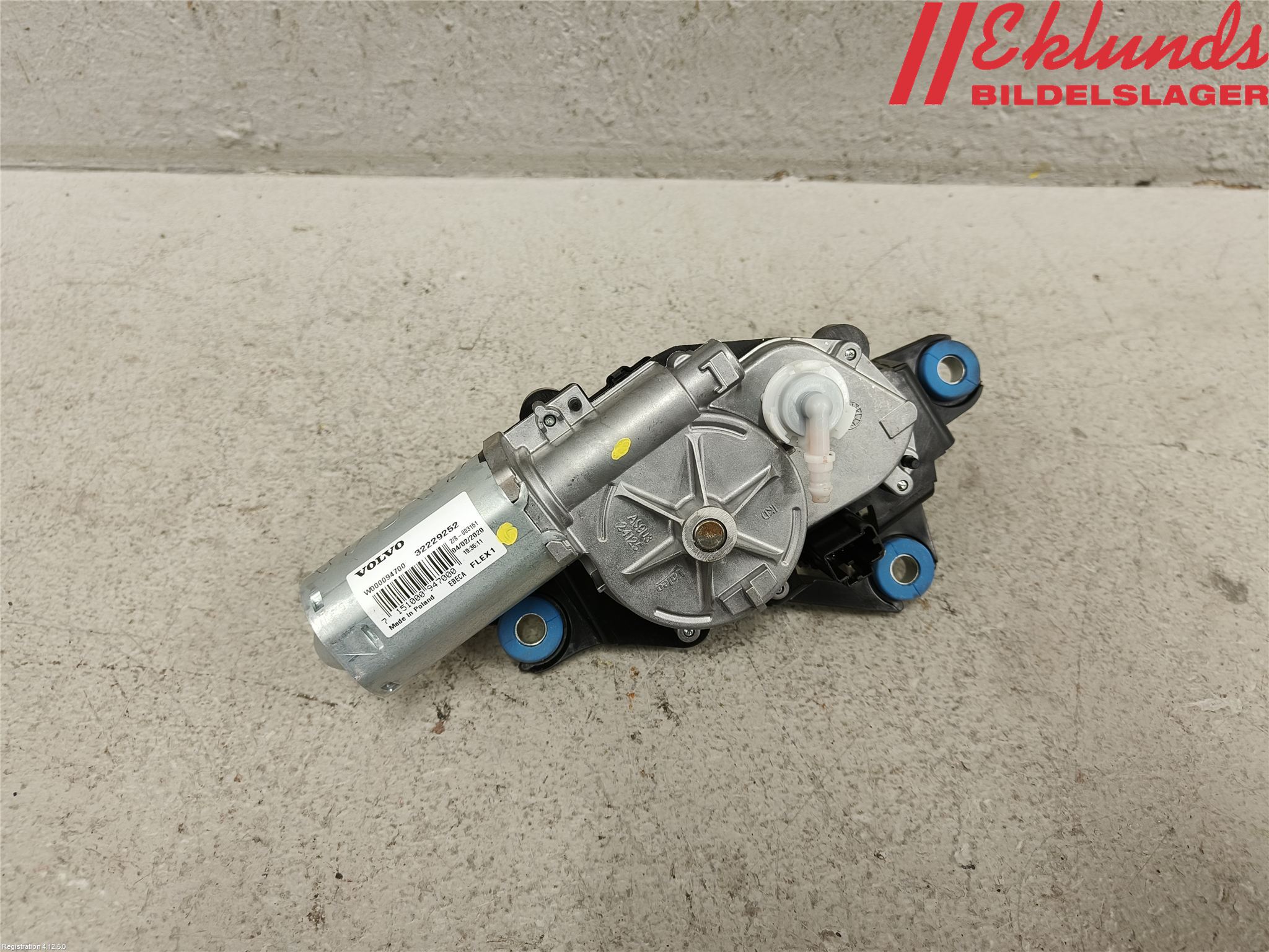 Volvo V60 CROSS COUNTRY 19- Torkarmotor Baklucka