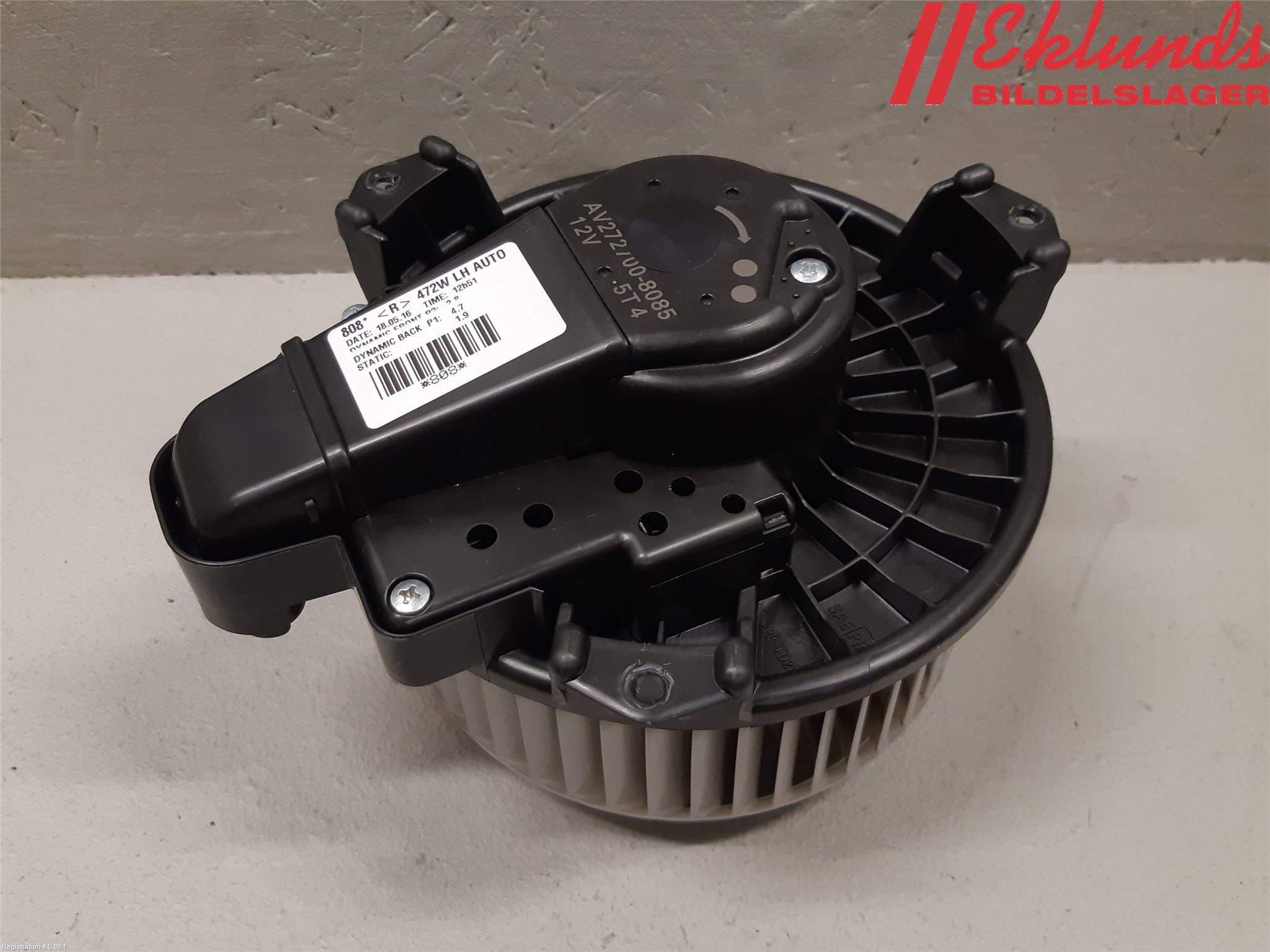 Toyota AURIS 13-19 Värmefläkt