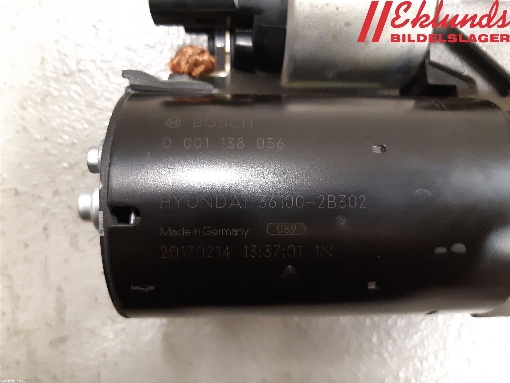 Hyundai i30 GD 13-17 Startmotor