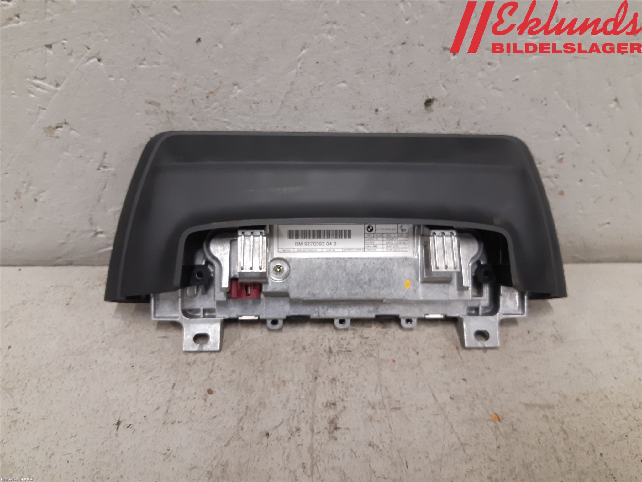 BMW 3 F30/F31/F80 12-19 Cd Radio - Multimediapanel