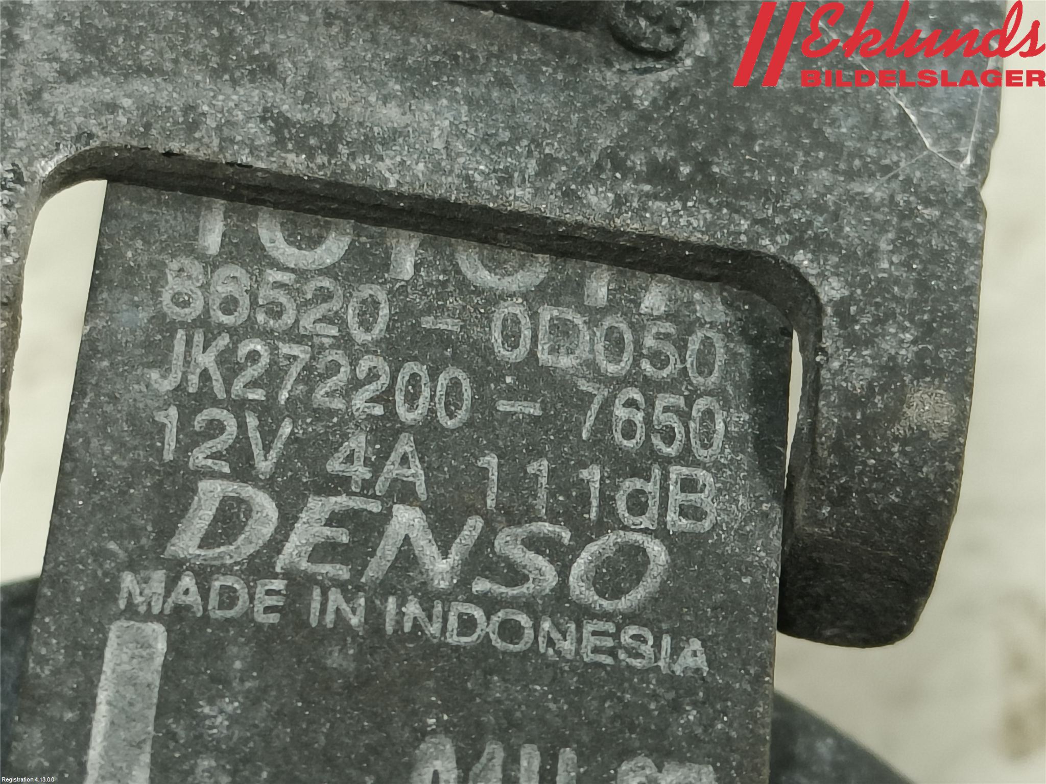 Toyota YARIS XP130 15-20 Signalhorn
