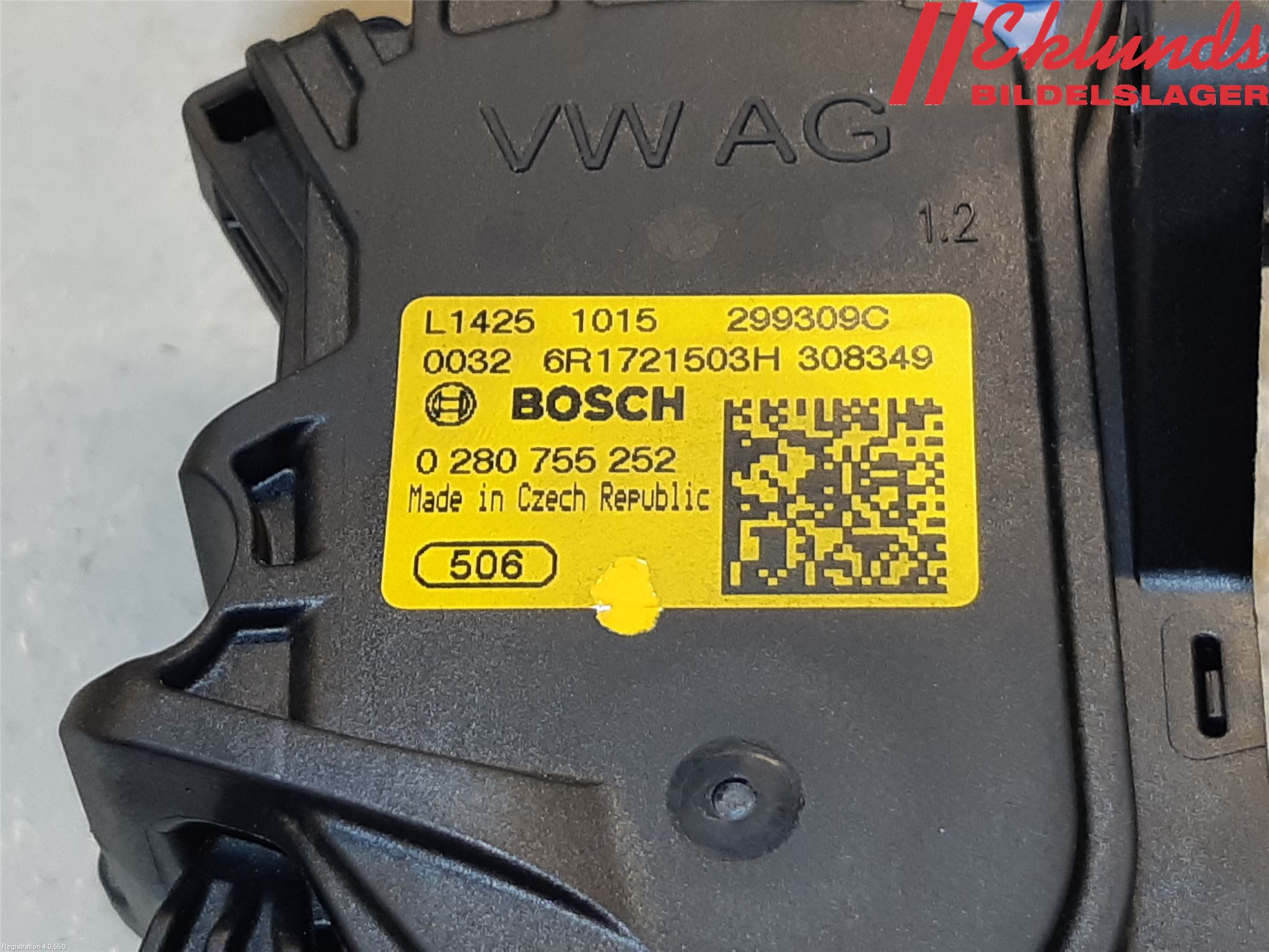 Skoda RAPID Gaspedal