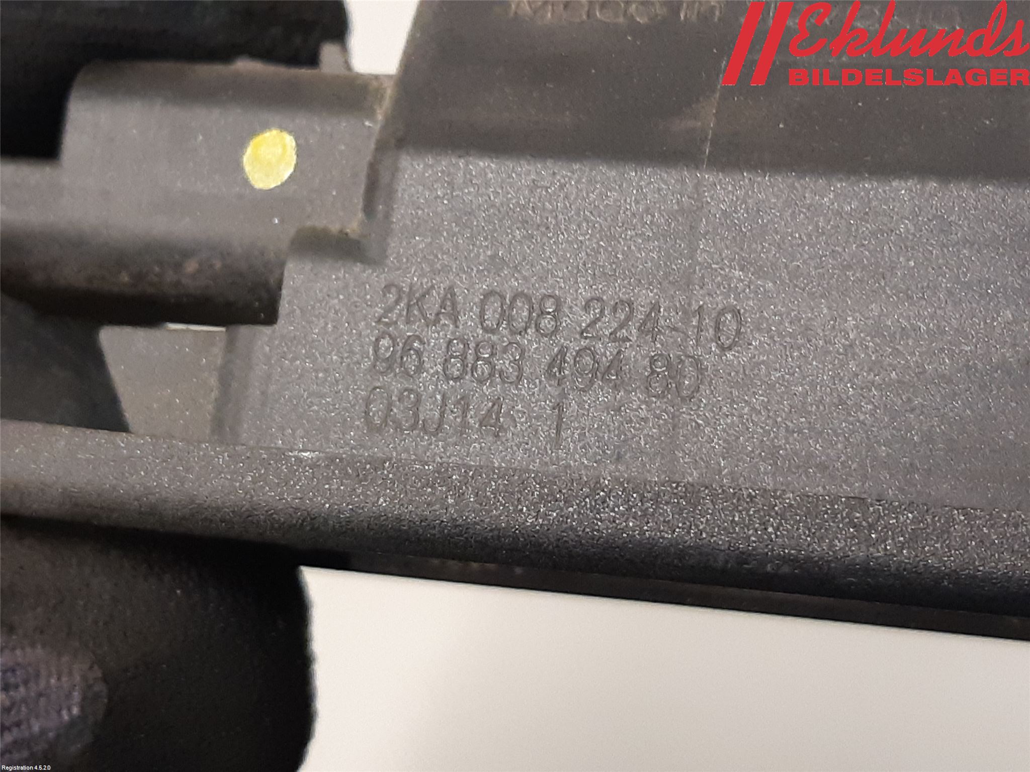 Peugeot RCZ Skylt Belysning