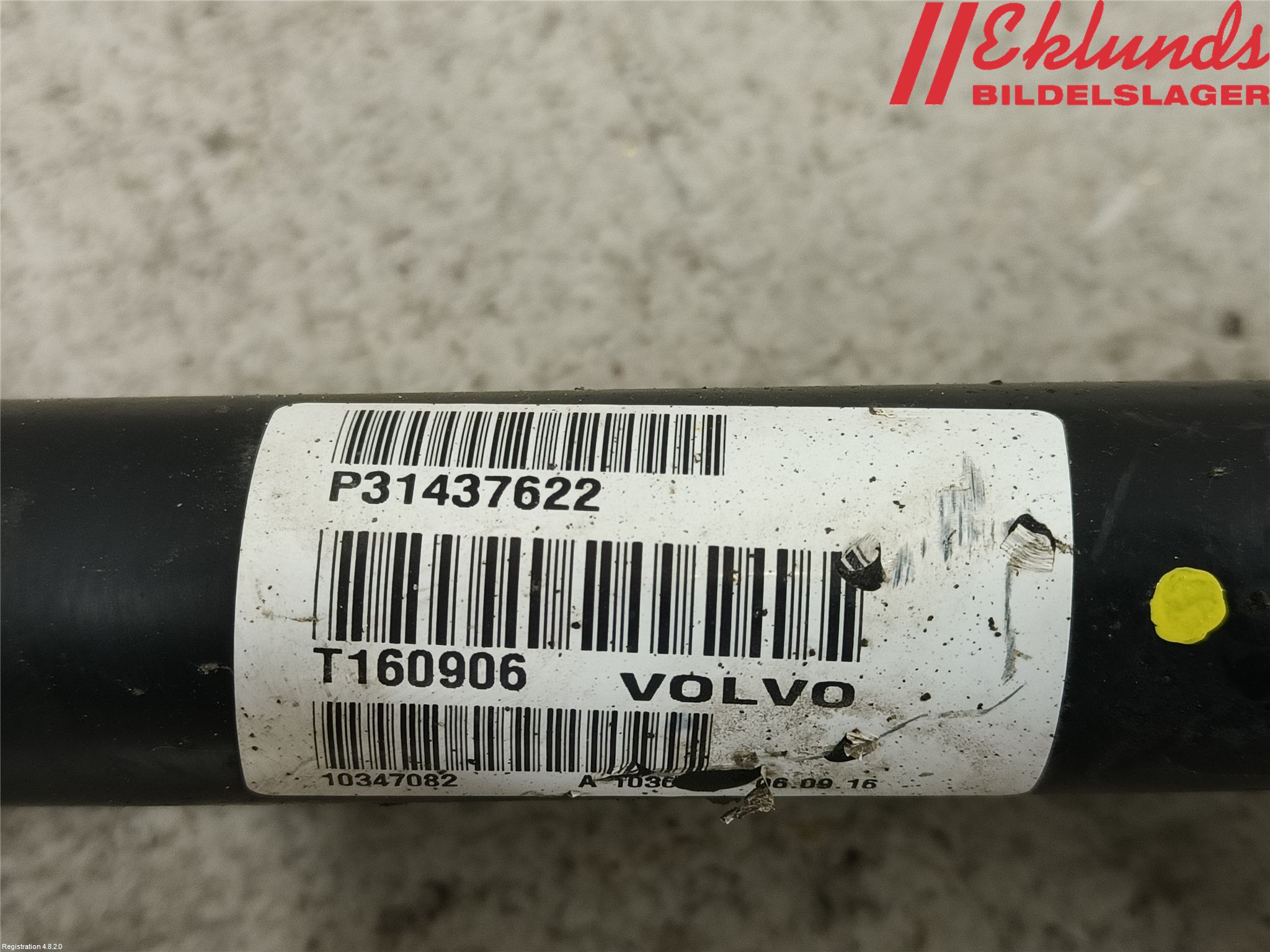 Volvo XC90/RECHARGE 16- Drivaxel Fram Höger