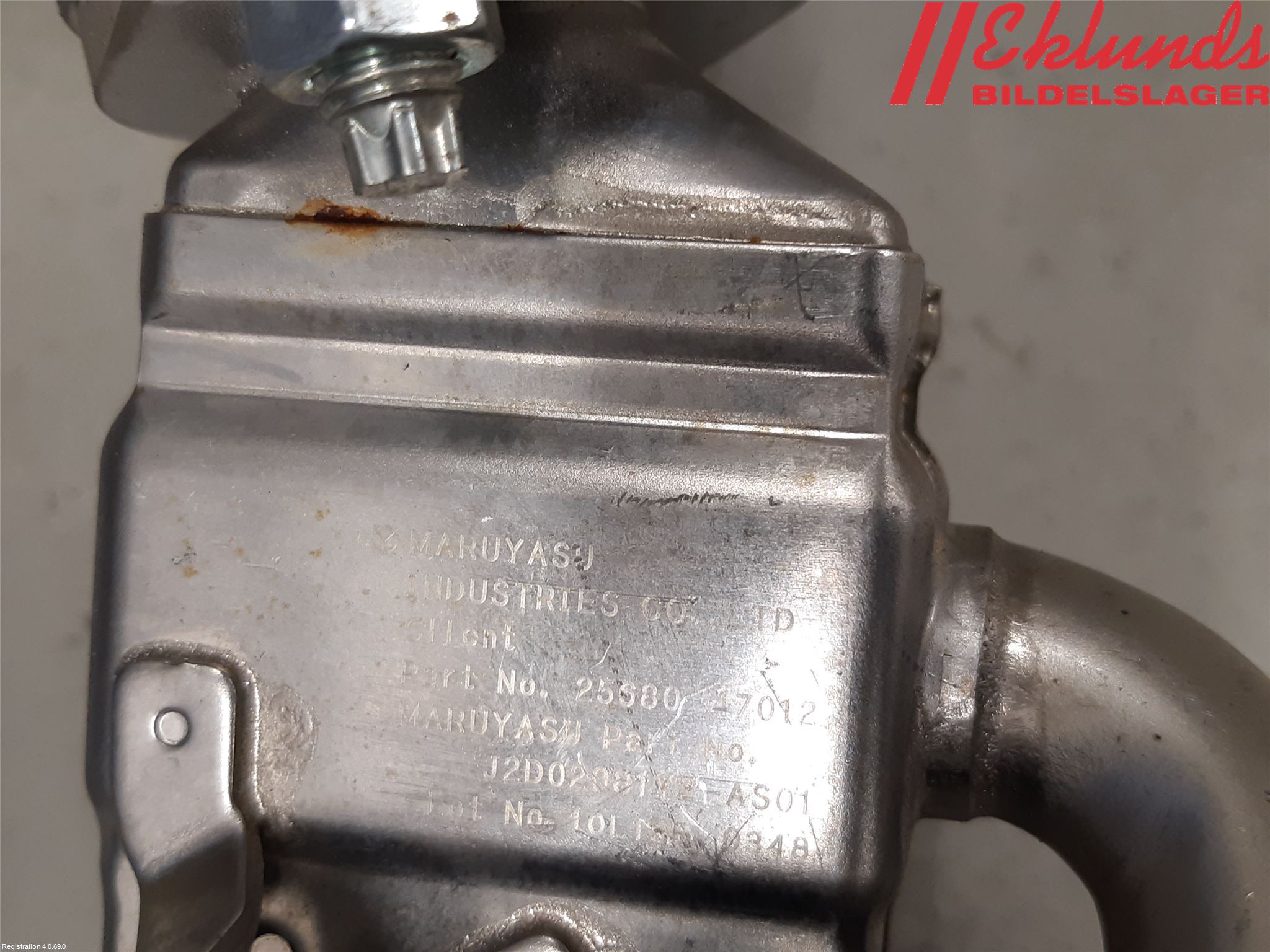 Toyota YARIS XP130 15-20 Egr Ventil