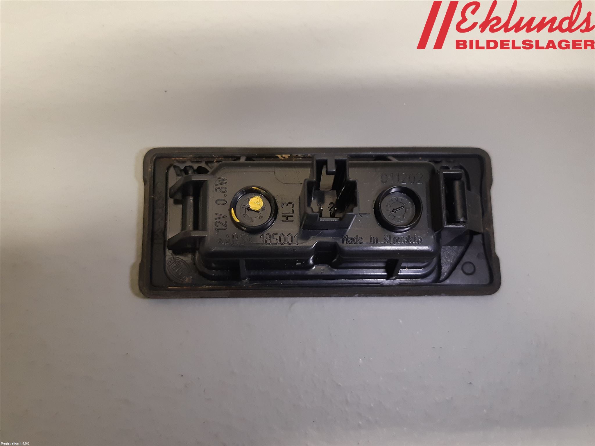 Volkswagen VW PASSAT 11-14 Skylt Belysning