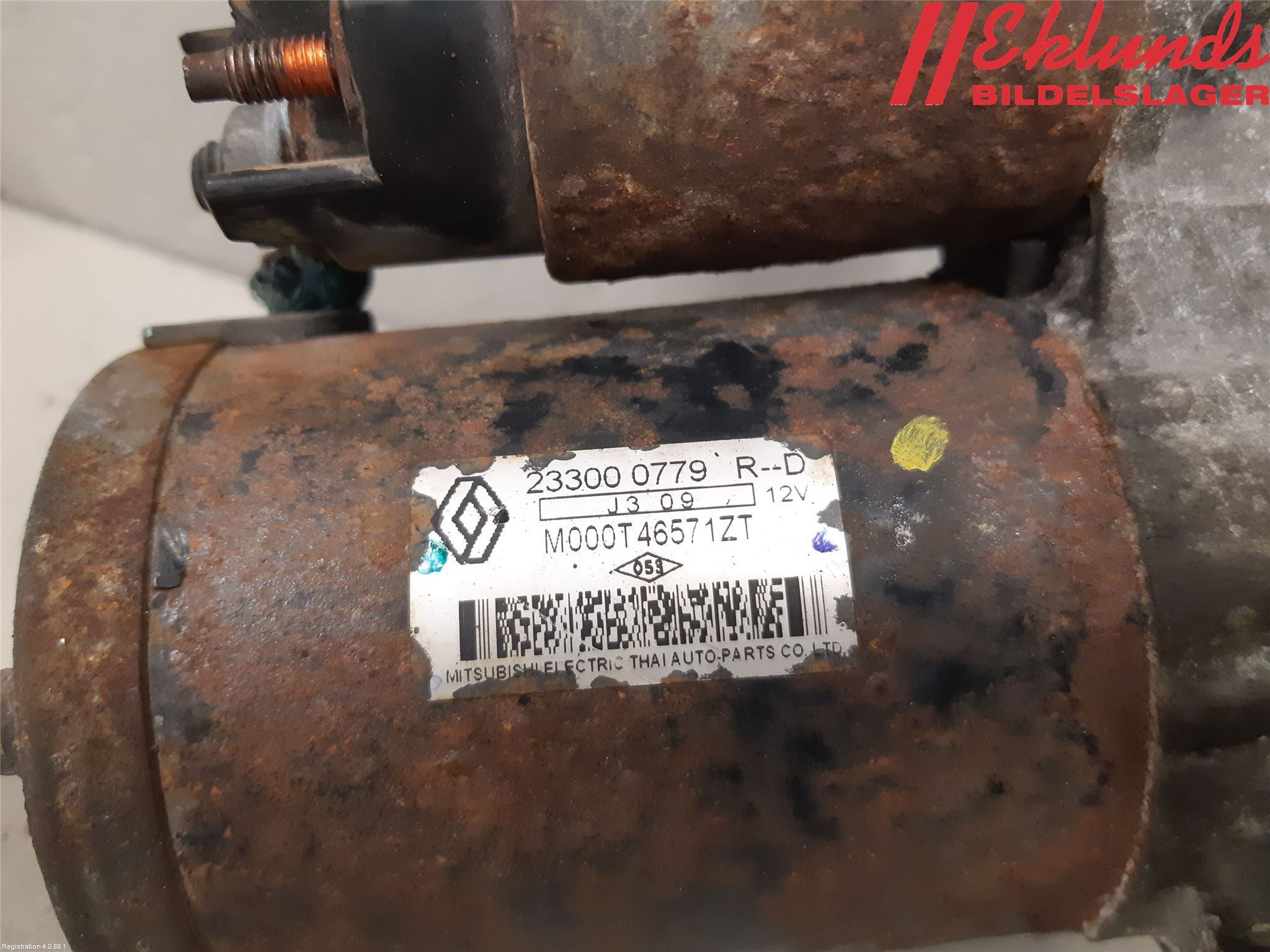 Dacia LODGY 12-18 Startmotor