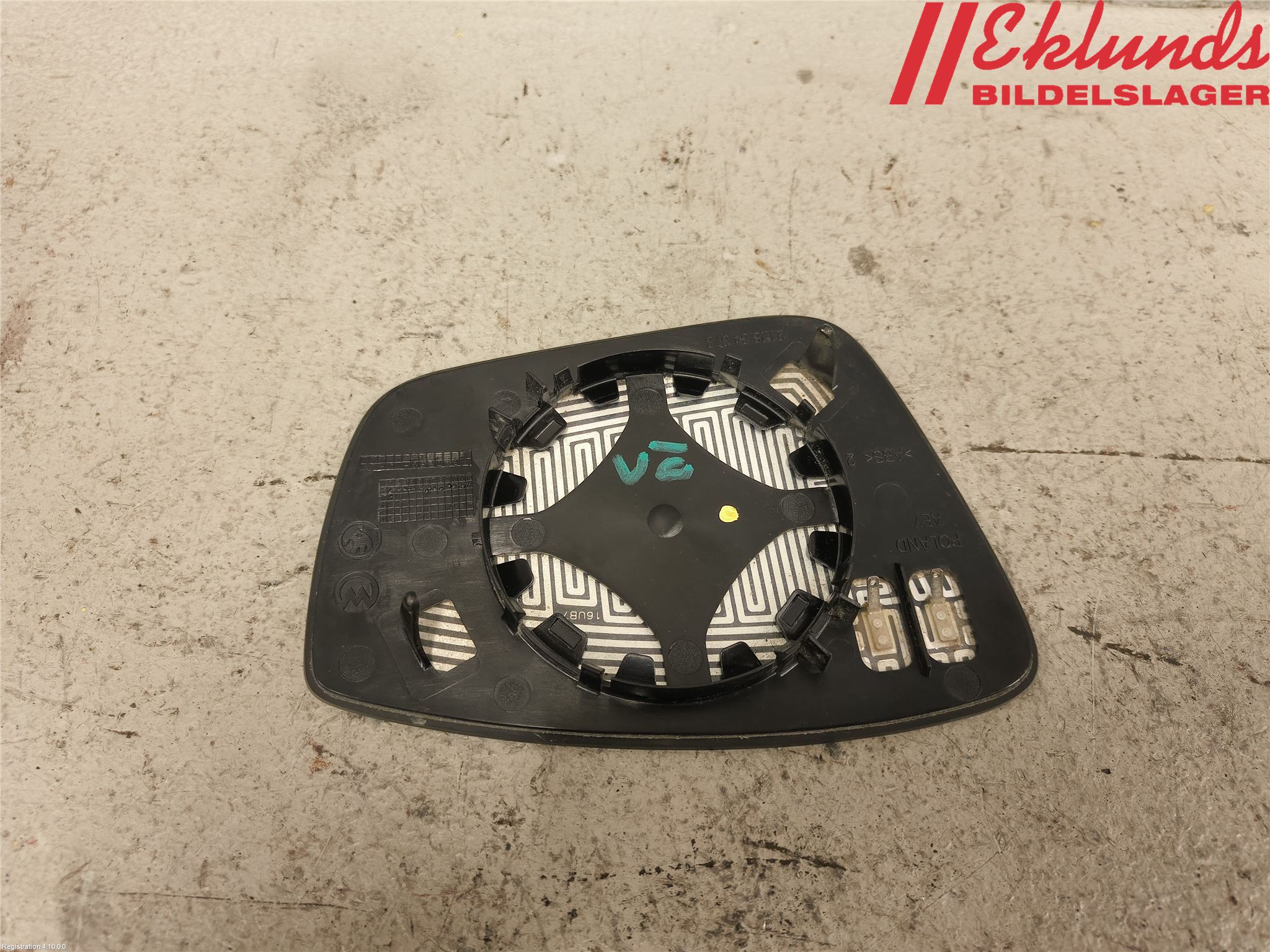 Skoda FABIA 15-21 Spegelglas Vä