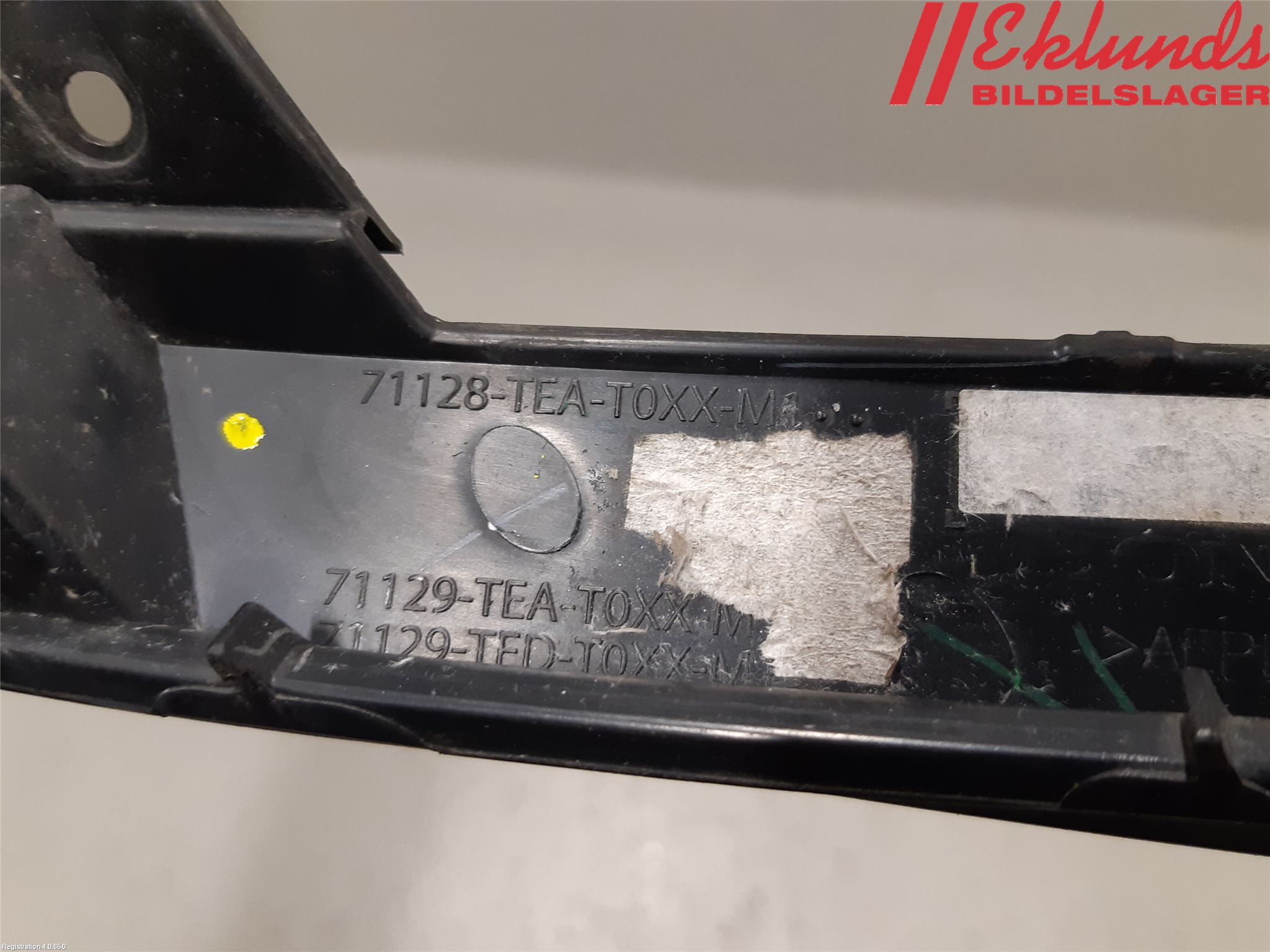 Honda CIVIC 17-22 Stöt Utfyllnad-List-Grill