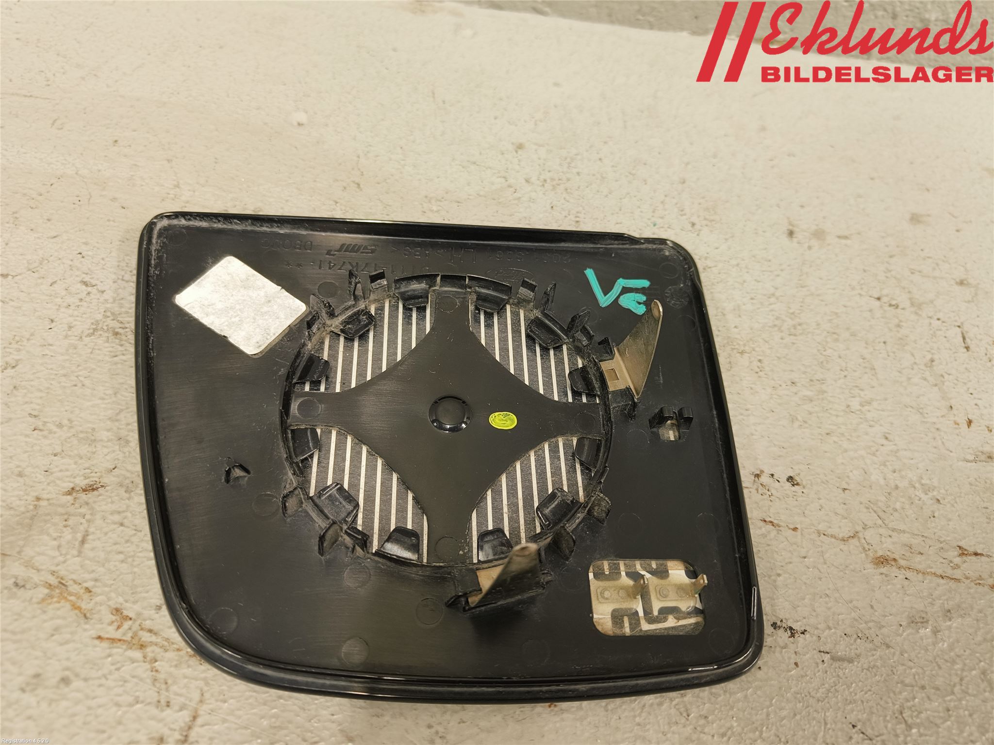Ford TRANSIT/TOURNEO CONNECT 13-22 Spegelglas Vä