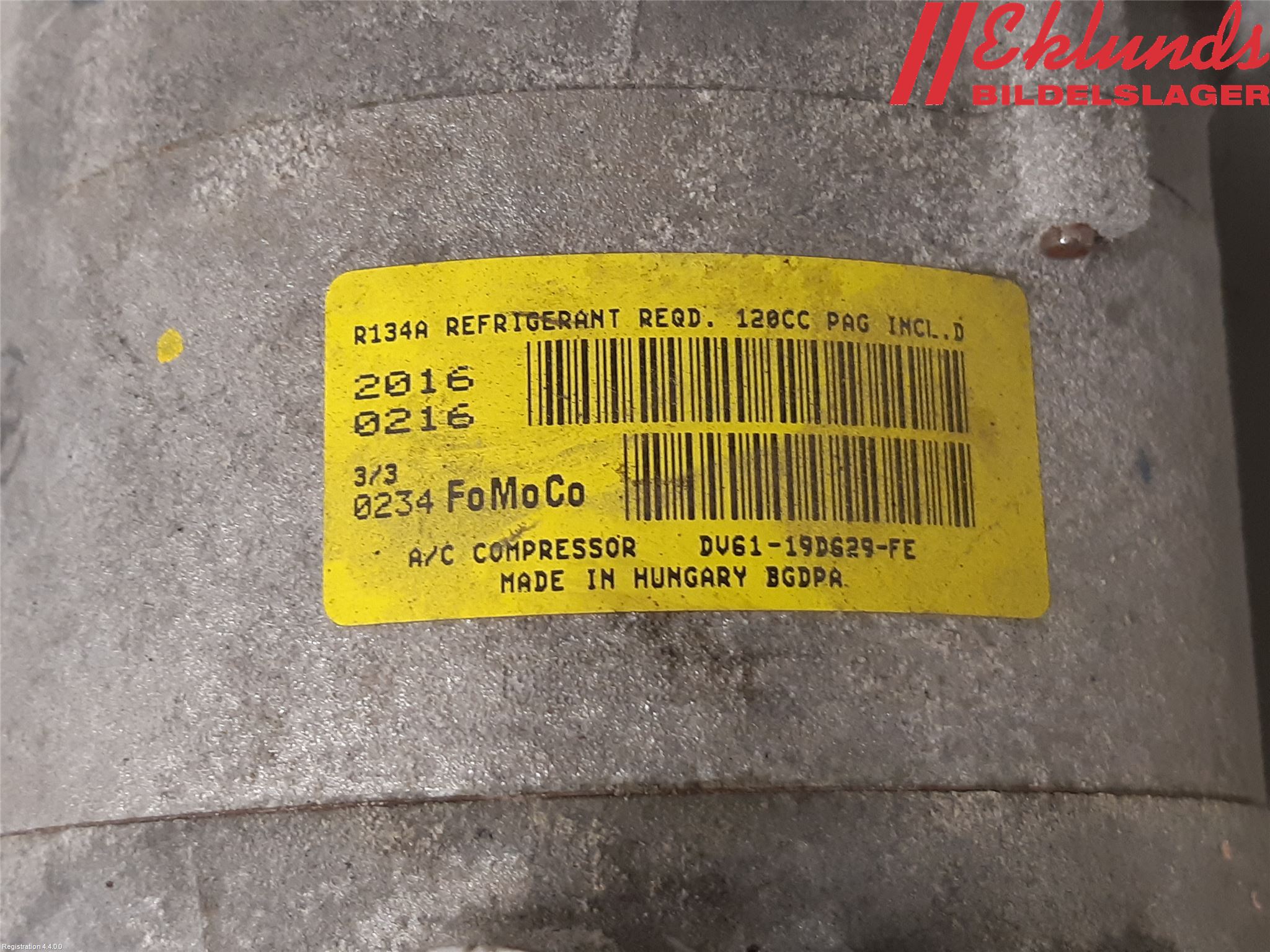 Ford FOCUS 15-18 Ac Kompressor