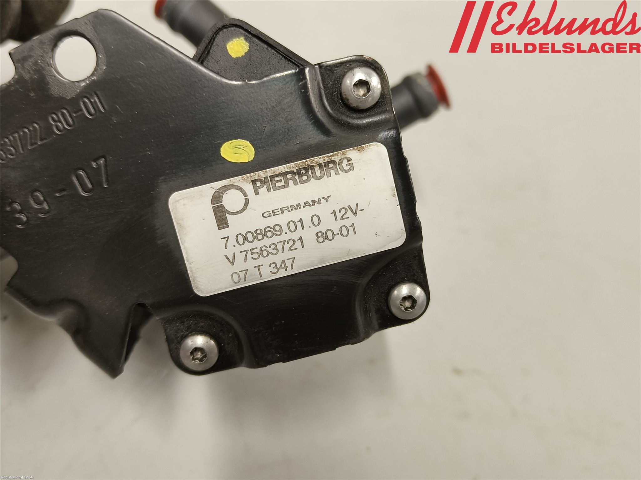 Peugeot 308 08-13 Värme Cirkulationspump