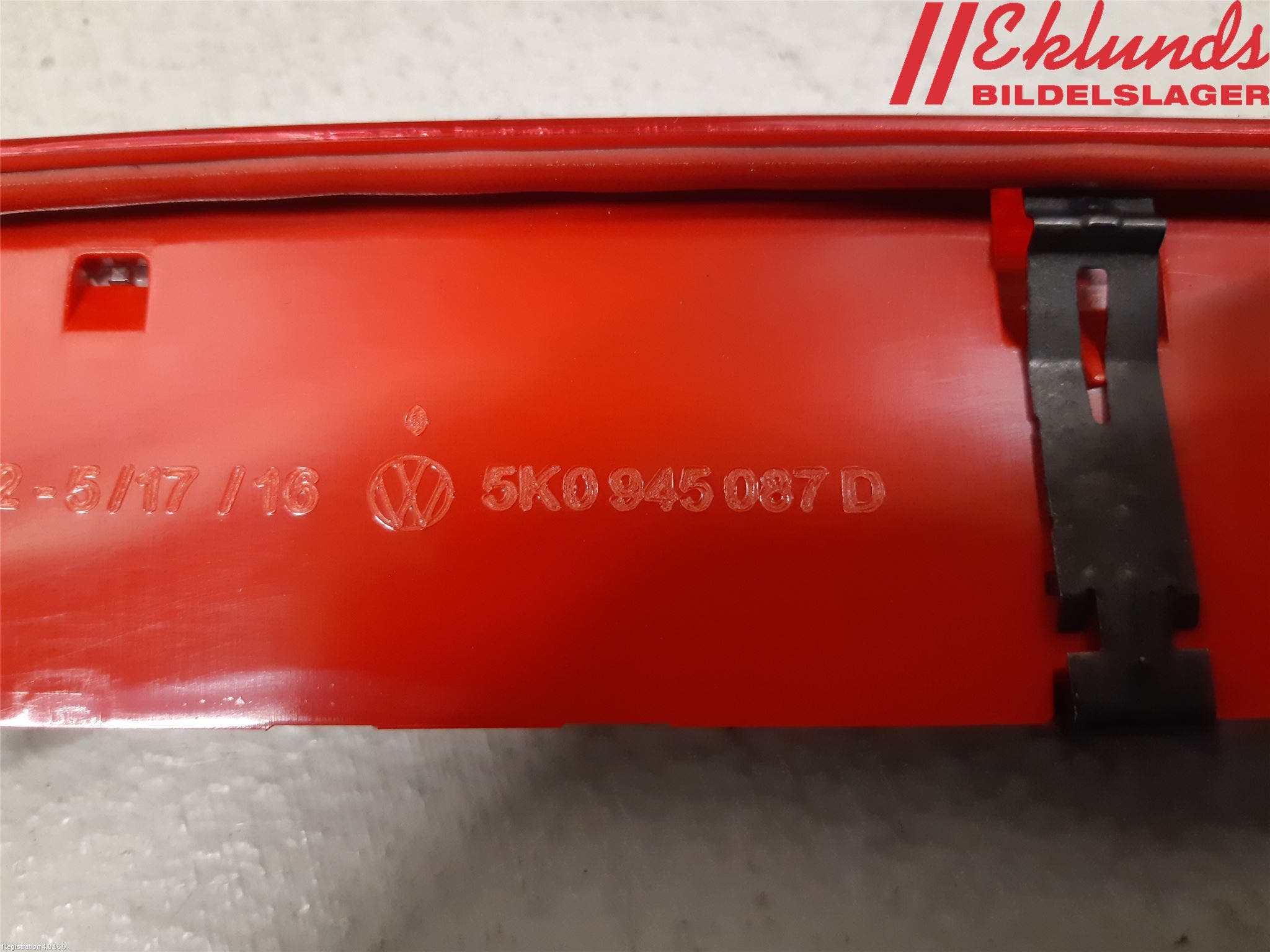 Volkswagen VW POLO 10-17 Bromsljus Bakruta