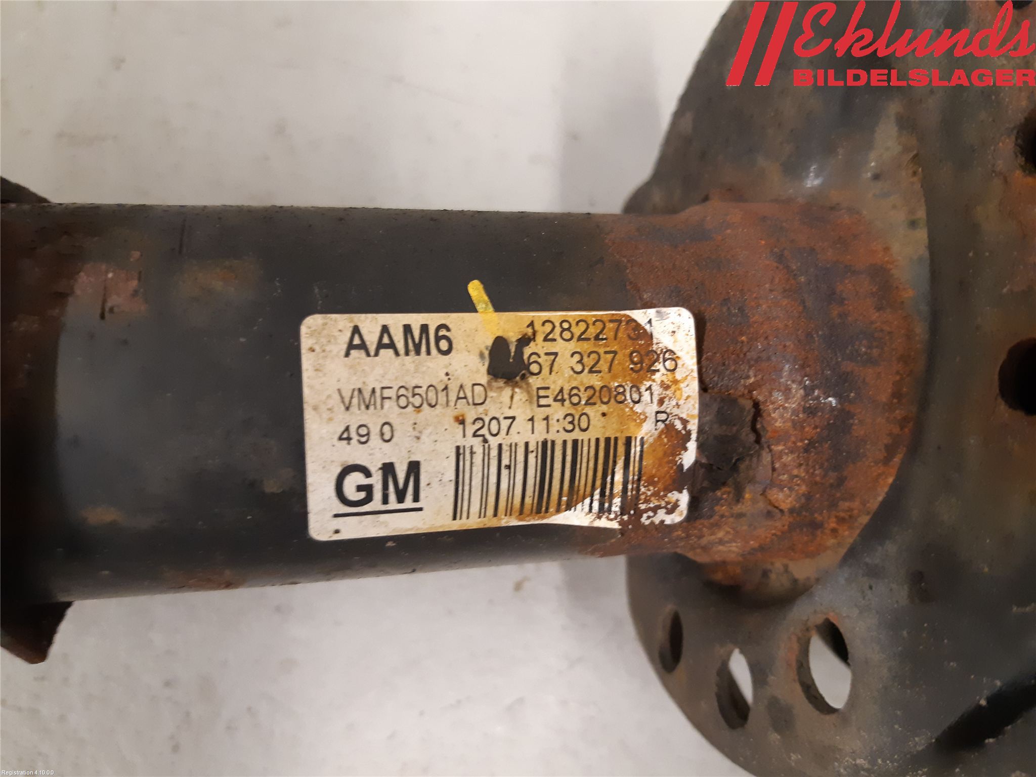 Saab 9-5 10-12 Fjäderben Fram Höger