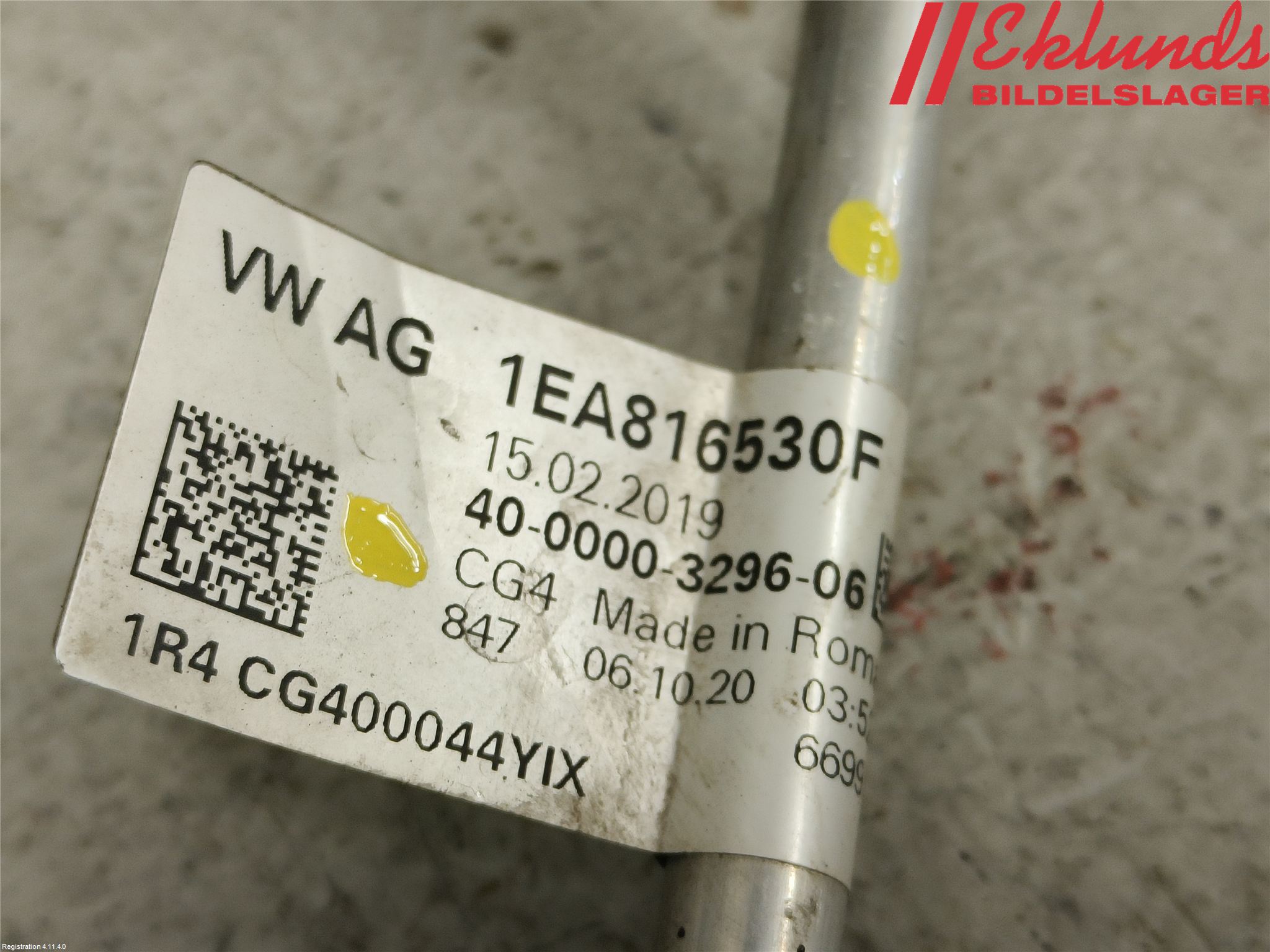 Volkswagen VW ID.3 21- Ac Slang-Rör