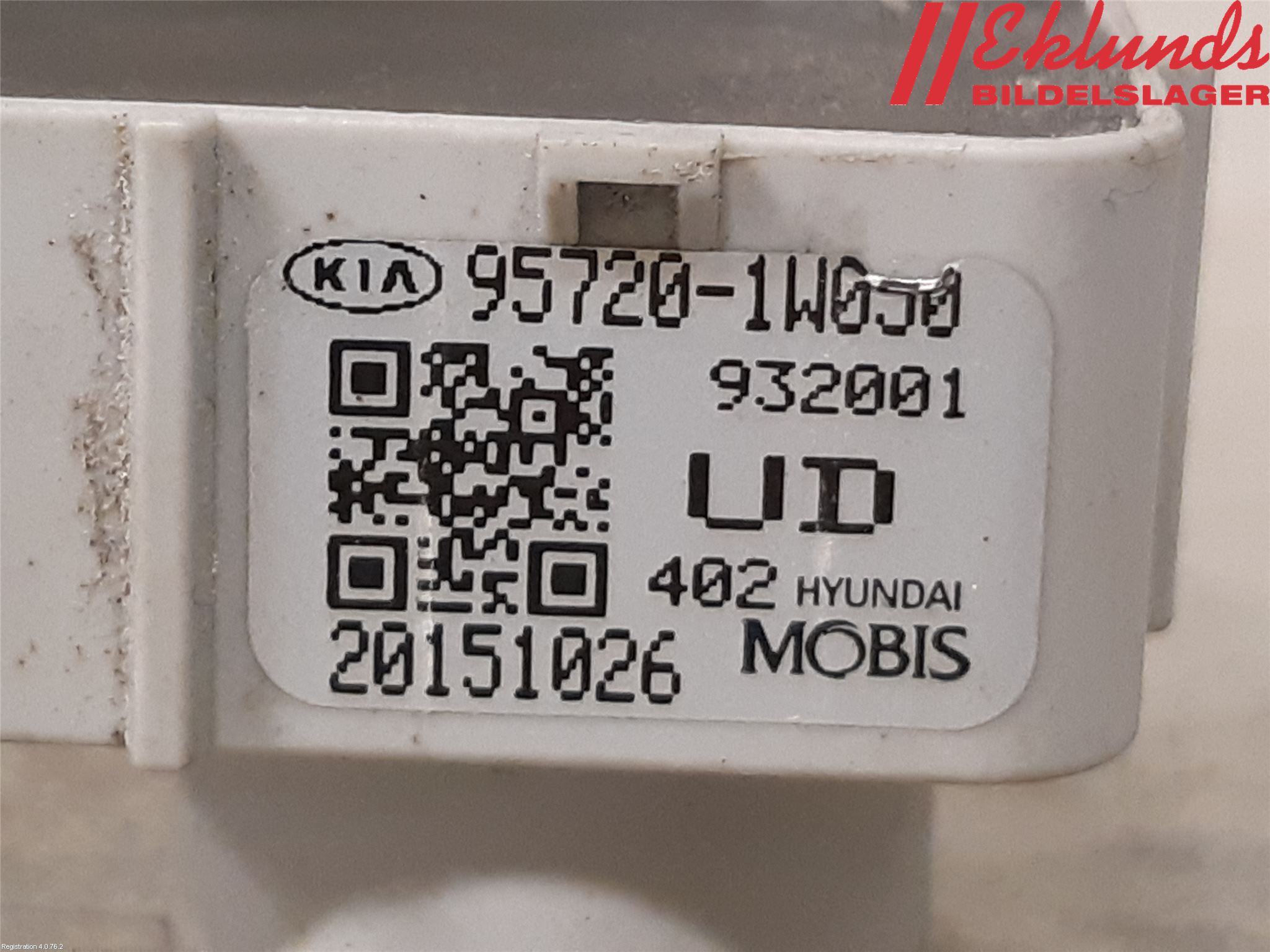 Kia RIO 12-16 Parkeringshjälp Backsensor