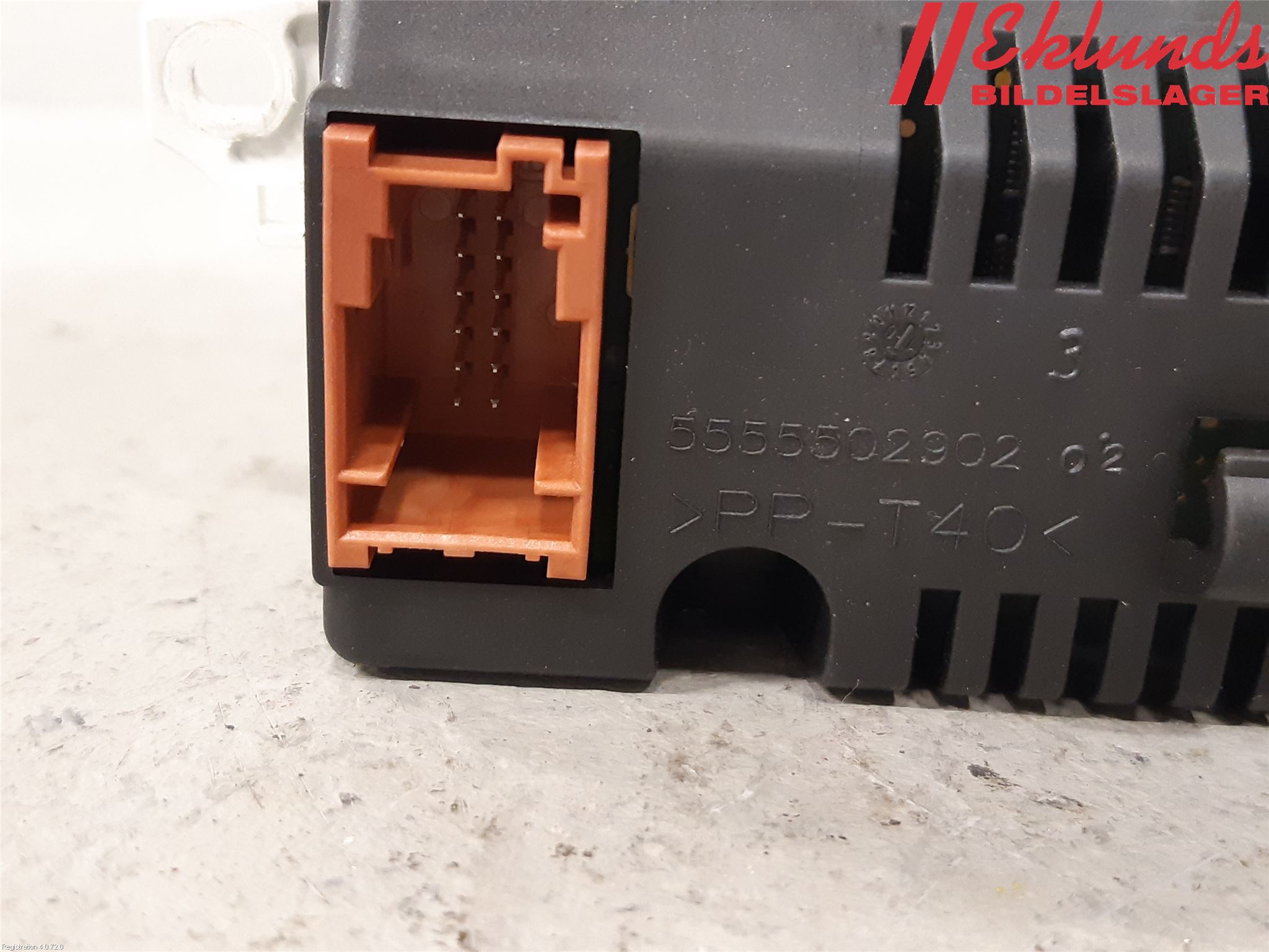 Peugeot 207 Kontrolldisplay