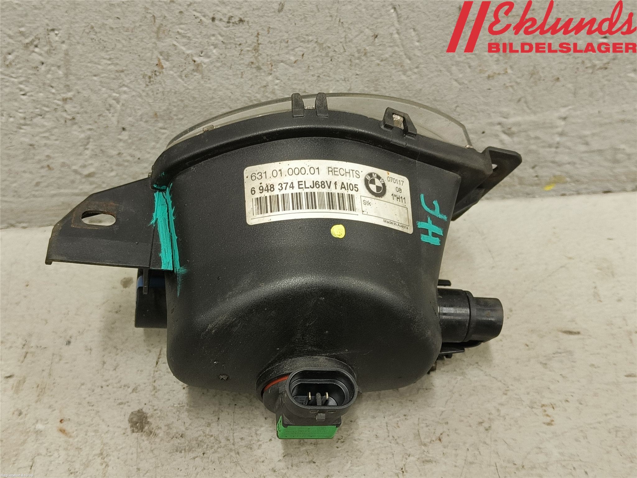 BMW 3 E90/91 SED/TOU 05-12 Dimljus-Varselljus Fram