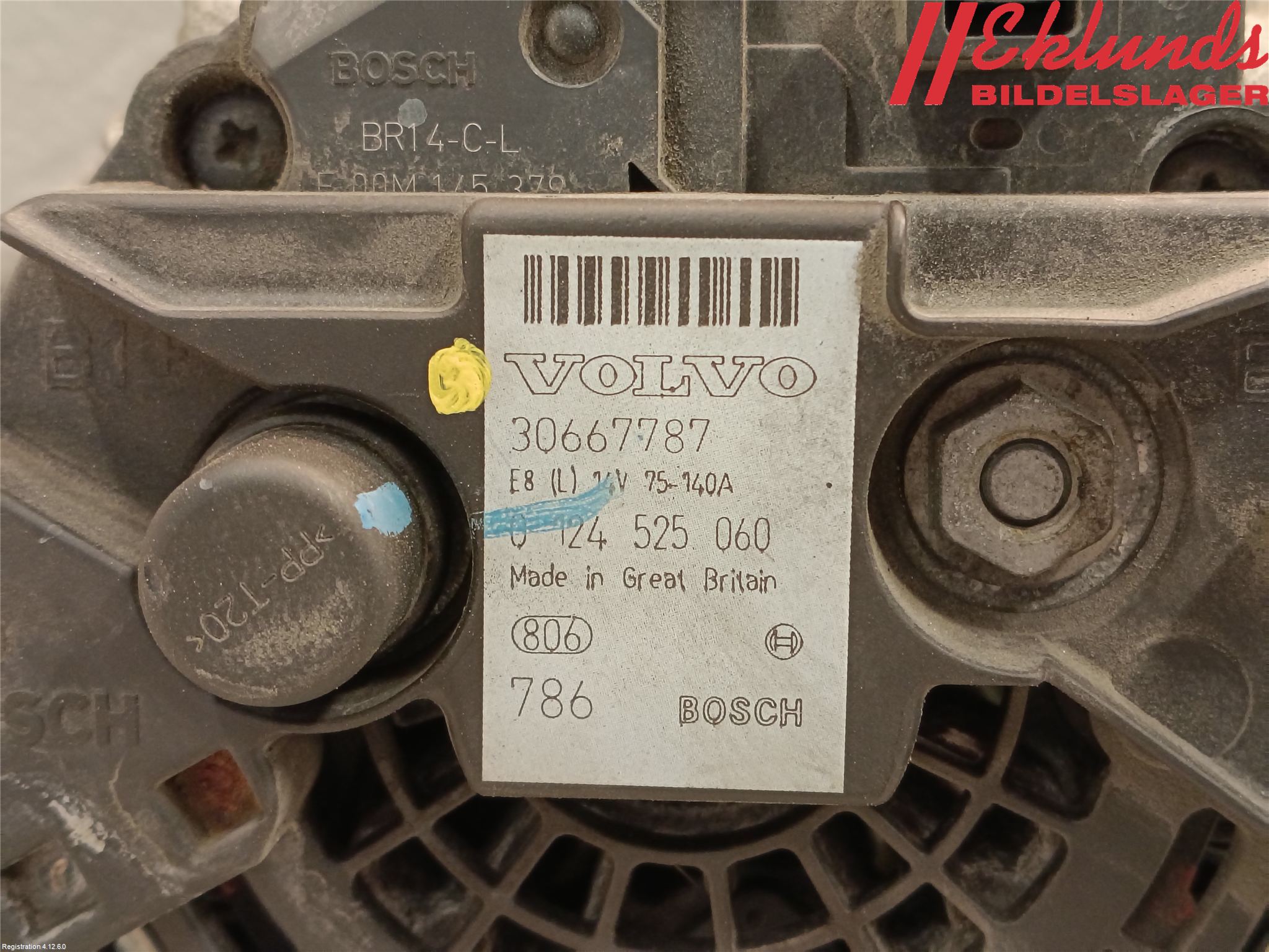 Volvo V70 05-08 Generator