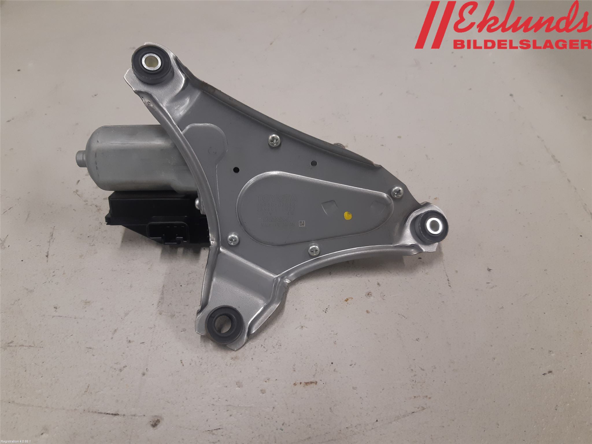 Toyota AURIS 10-12 Torkarmotor Baklucka