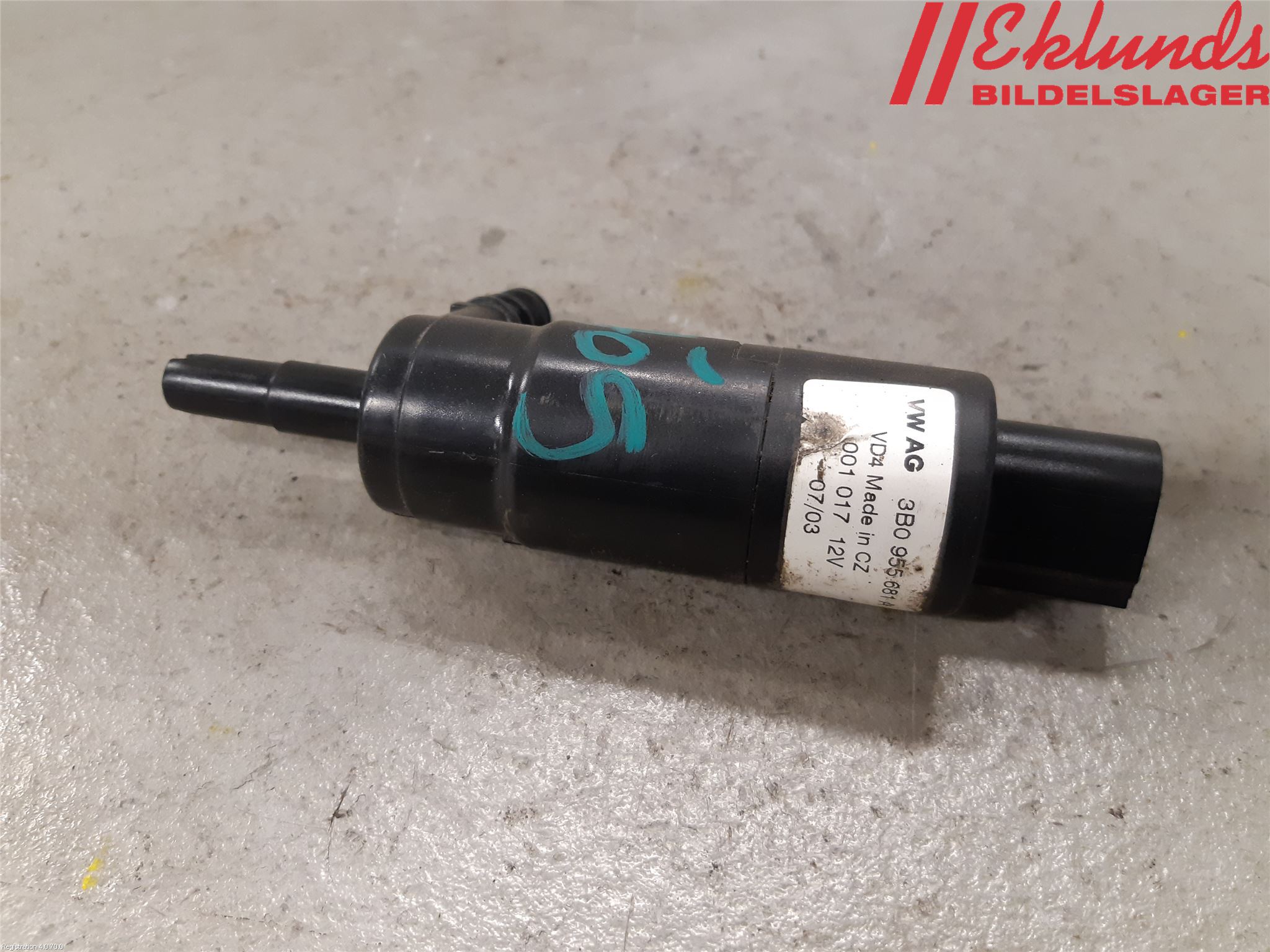 Audi A6/S6     97-05 Spolarpump Högtryck